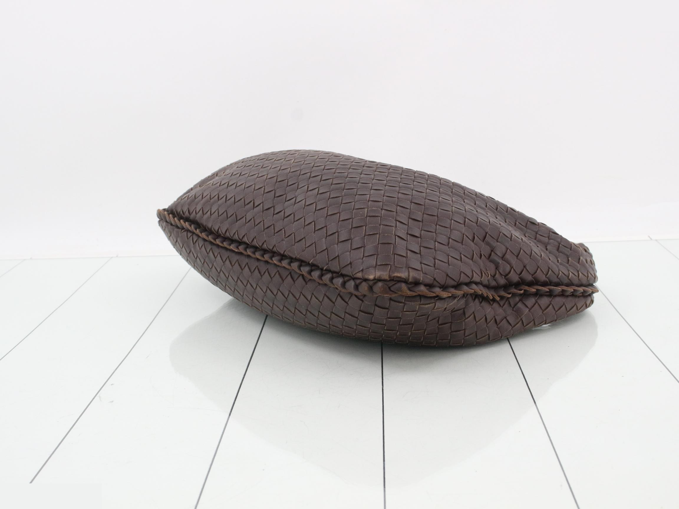 Intrecciato Hobo Shoulder Bag — view 6