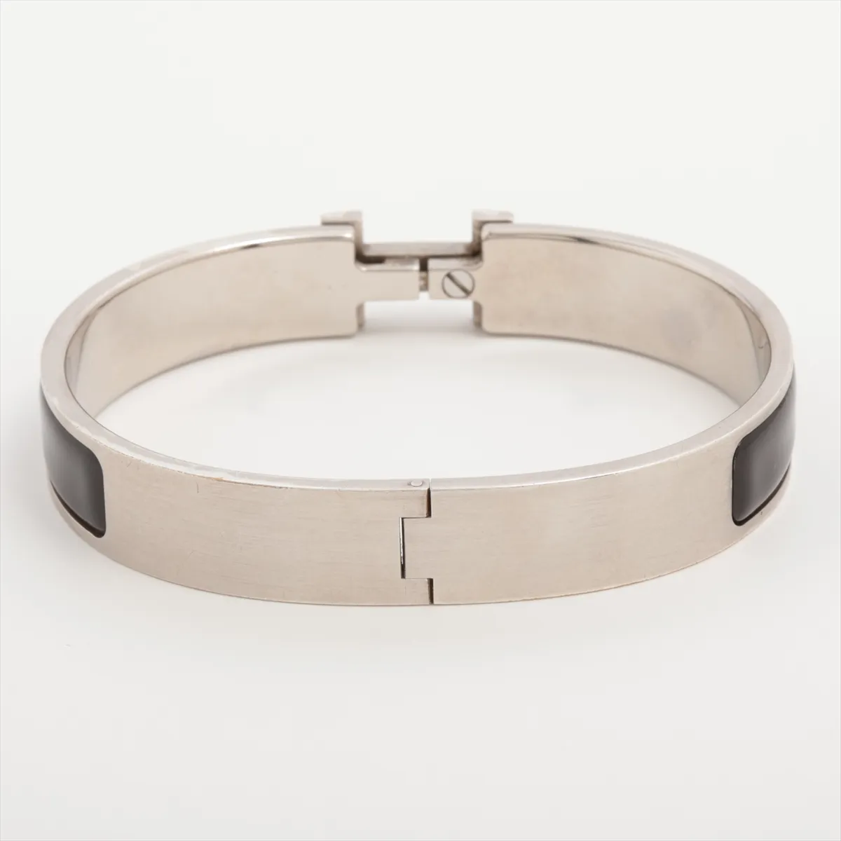 Click Crack H Bangle PM GP Black x Silver Scratches Dullness Hits Discoloration Staining Peeling — view 2