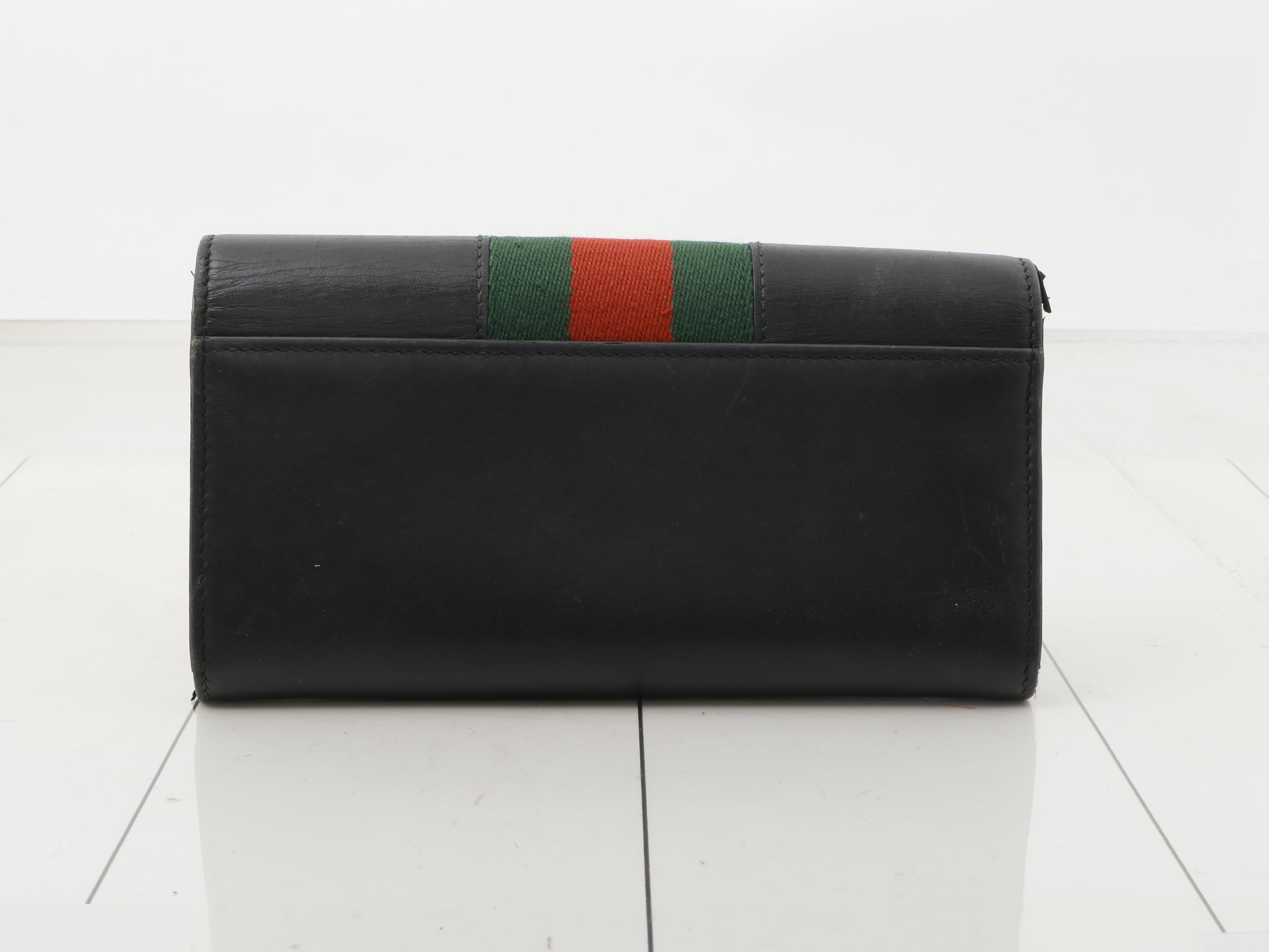 Sherry Line Leather Bi-fold Long Wallet — view 2