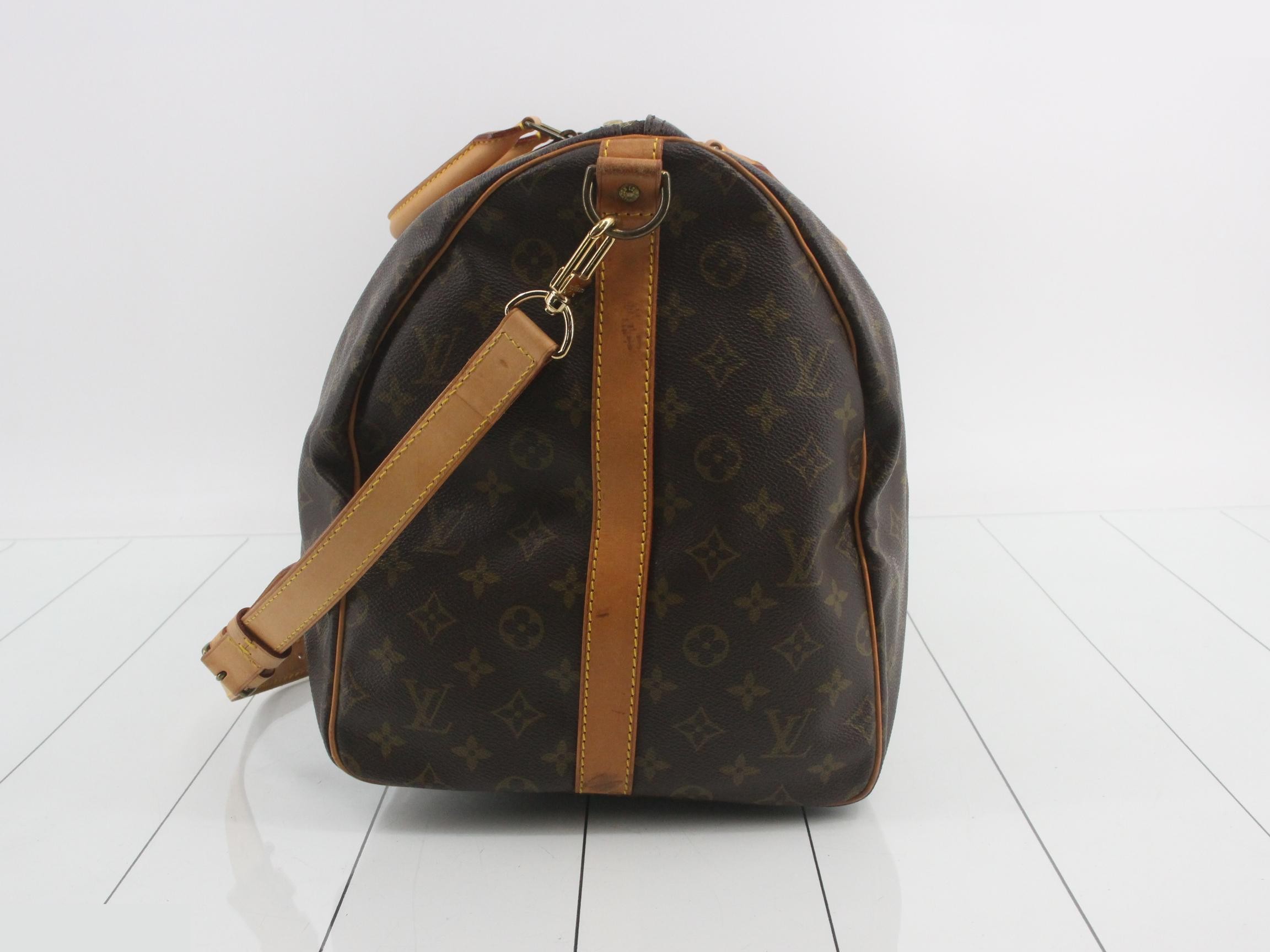 Keepall Bandoulière 55 with shoulder strap — view 3