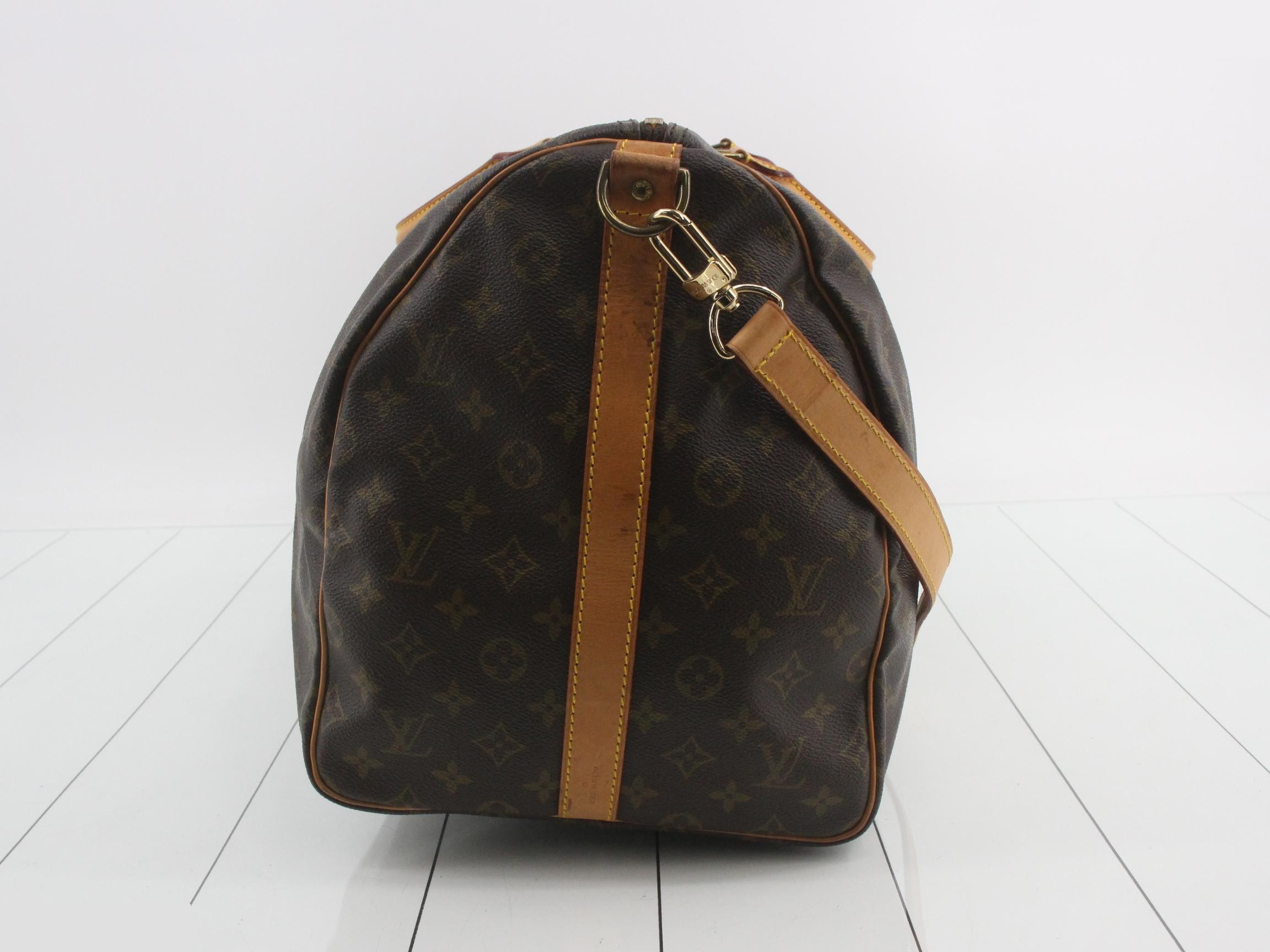 Keepall Bandoulière 55 with shoulder strap — view 4
