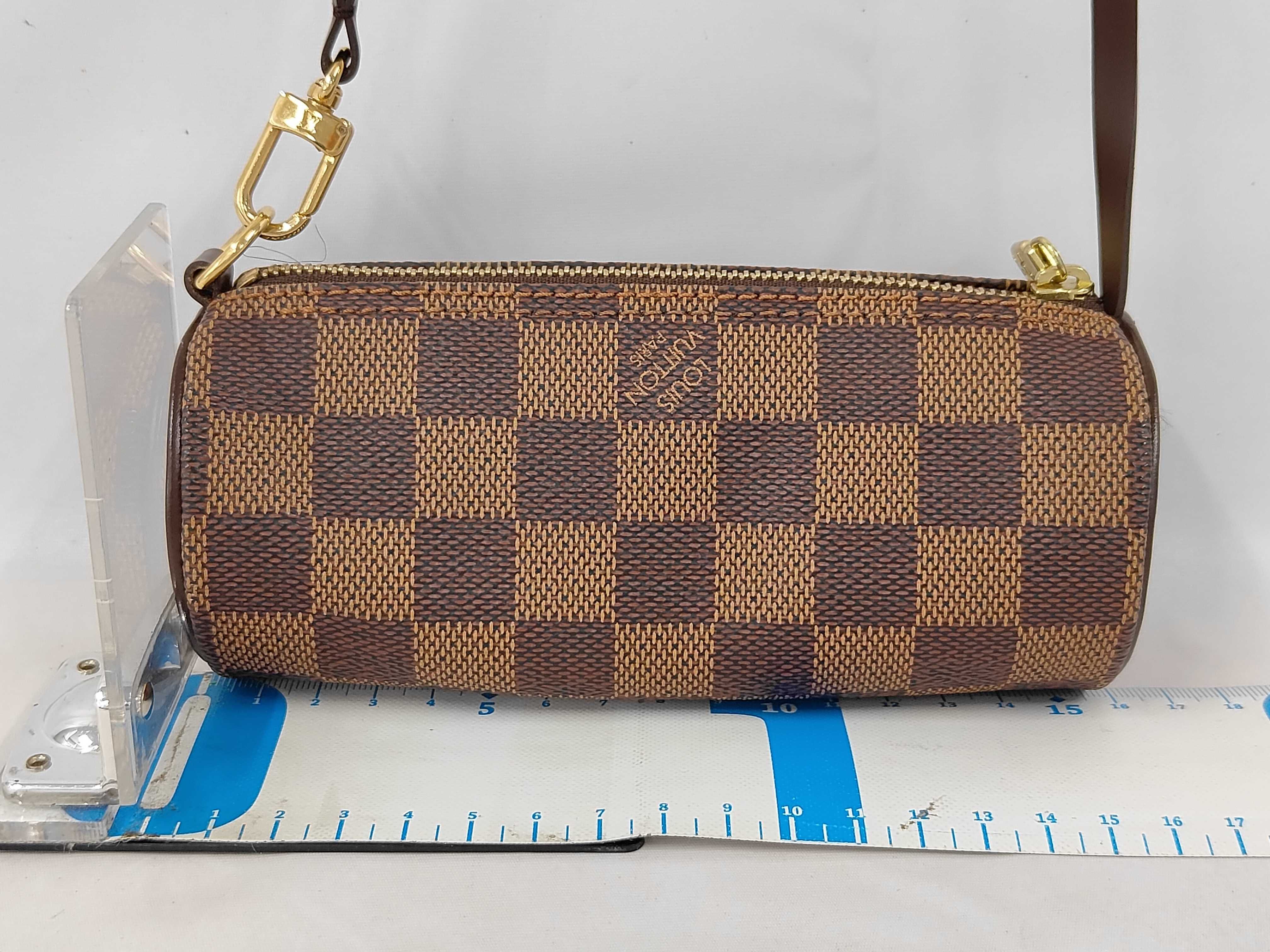Damier Papillon Pouch — view 2