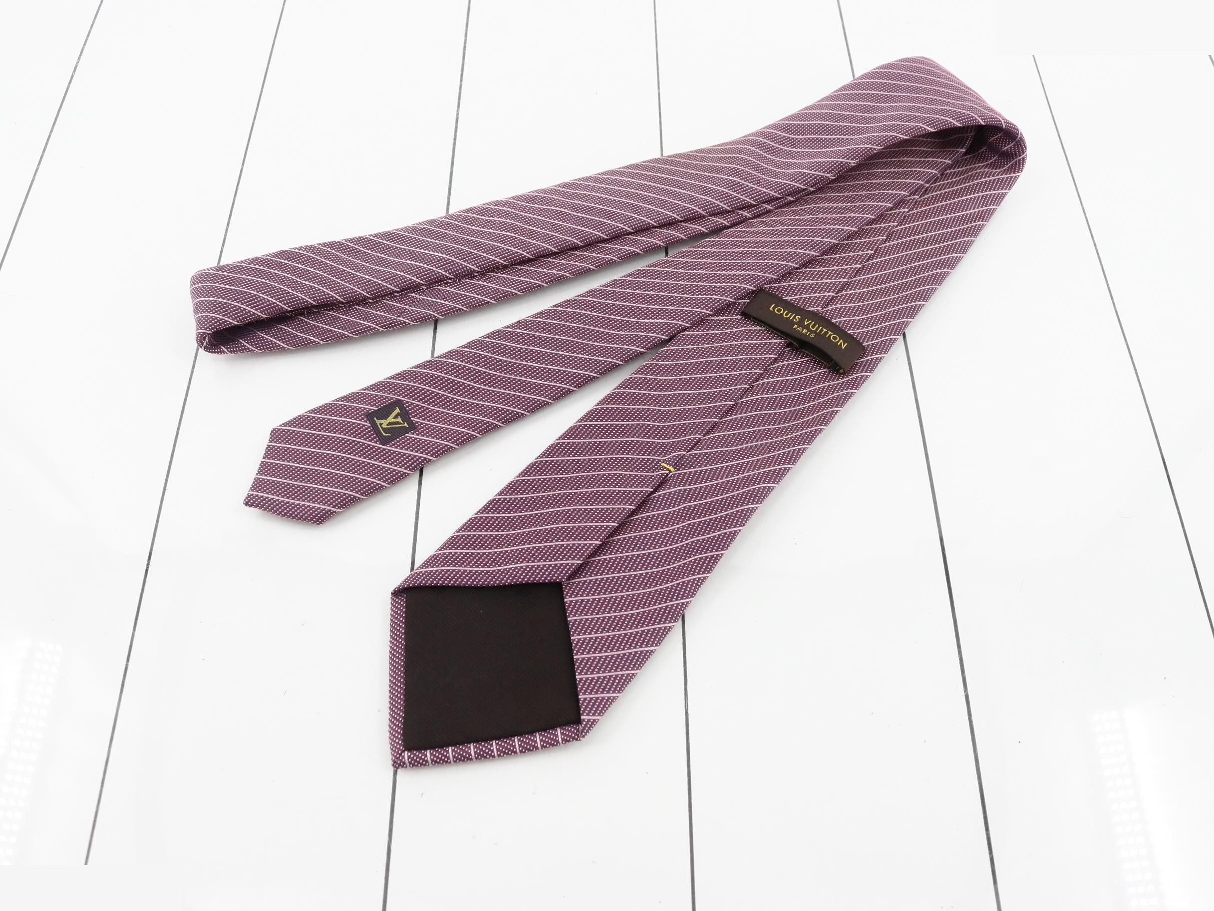 Necktie / Pink stripes — view 2