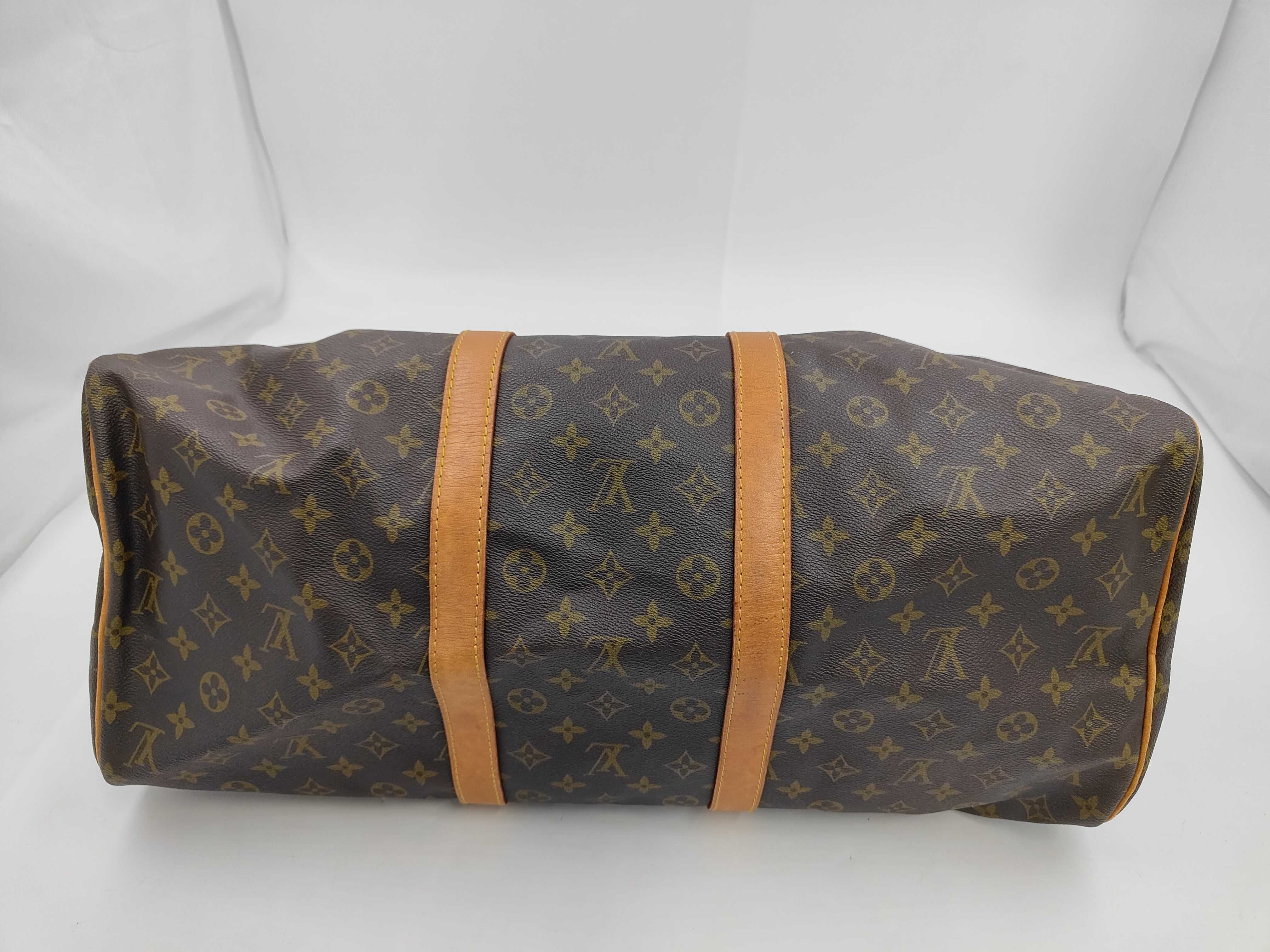 Monogram Keepall 50 (older model) Boston bag — view 3