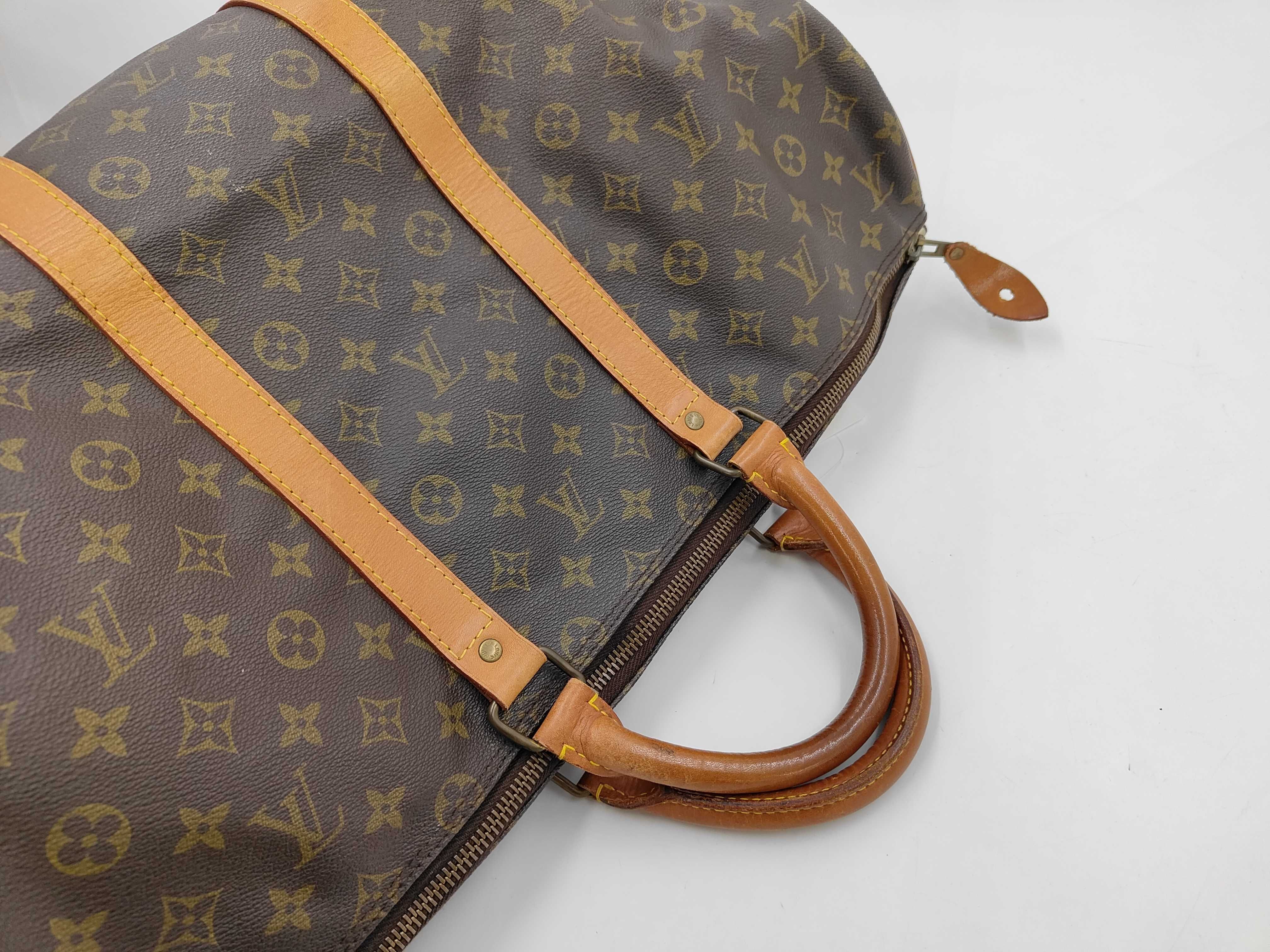 Monogram Keepall 50 (older model) Boston bag — view 5