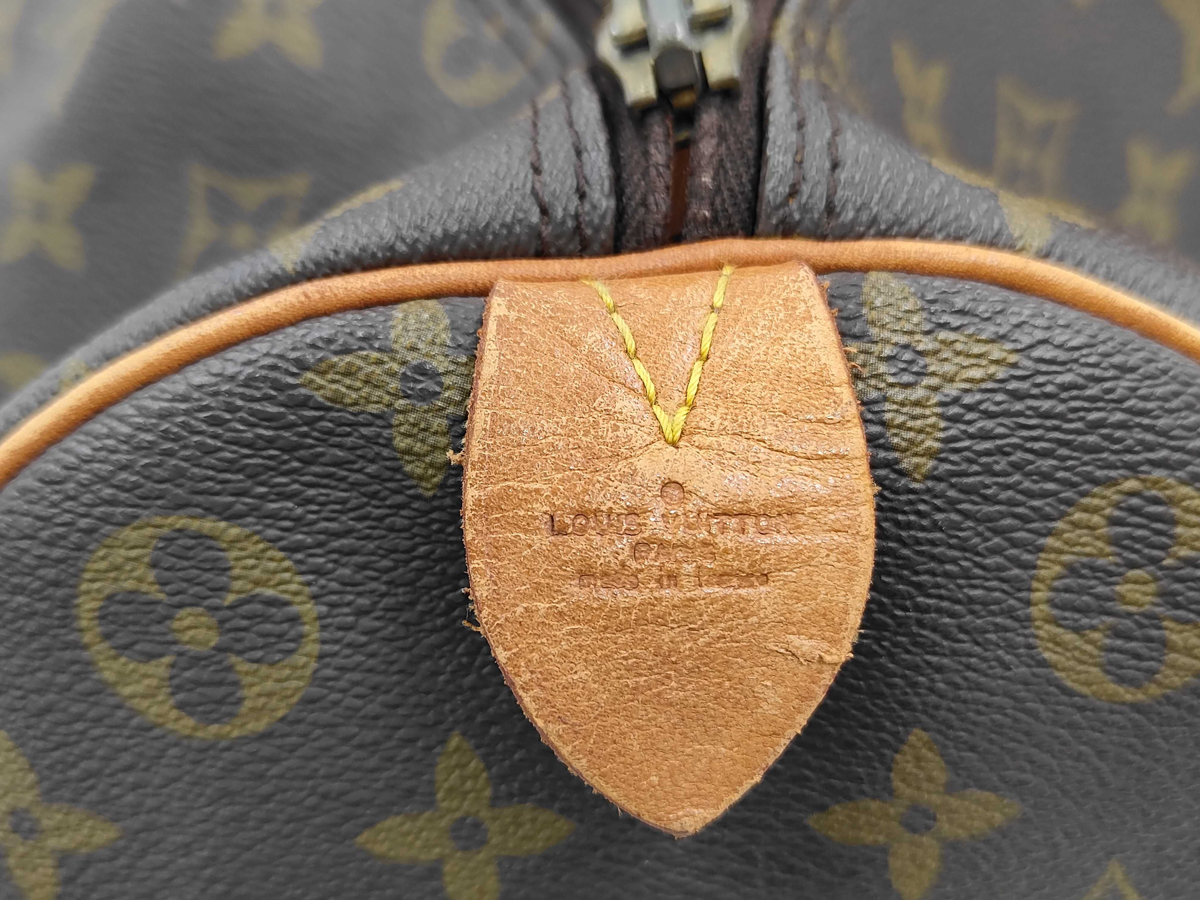 Monogram Keepall 50 (older model) Boston bag — view 9