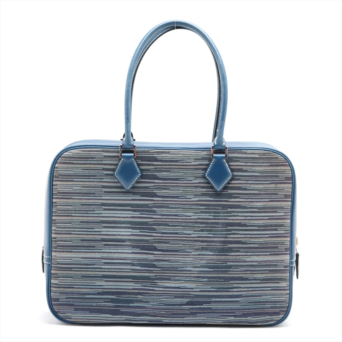 Plume 32 Vibrato x Leather Blue Thalassa Gold Hardware G:2003 — view 2