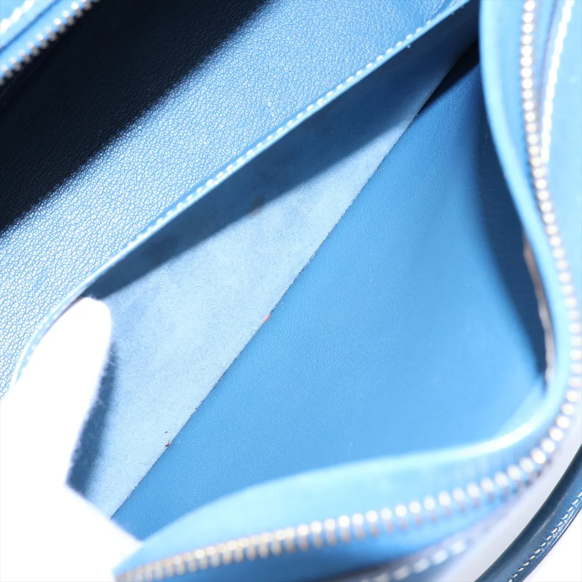 Plume 32 Vibrato x Leather Blue Thalassa Gold Hardware G:2003 — view 8