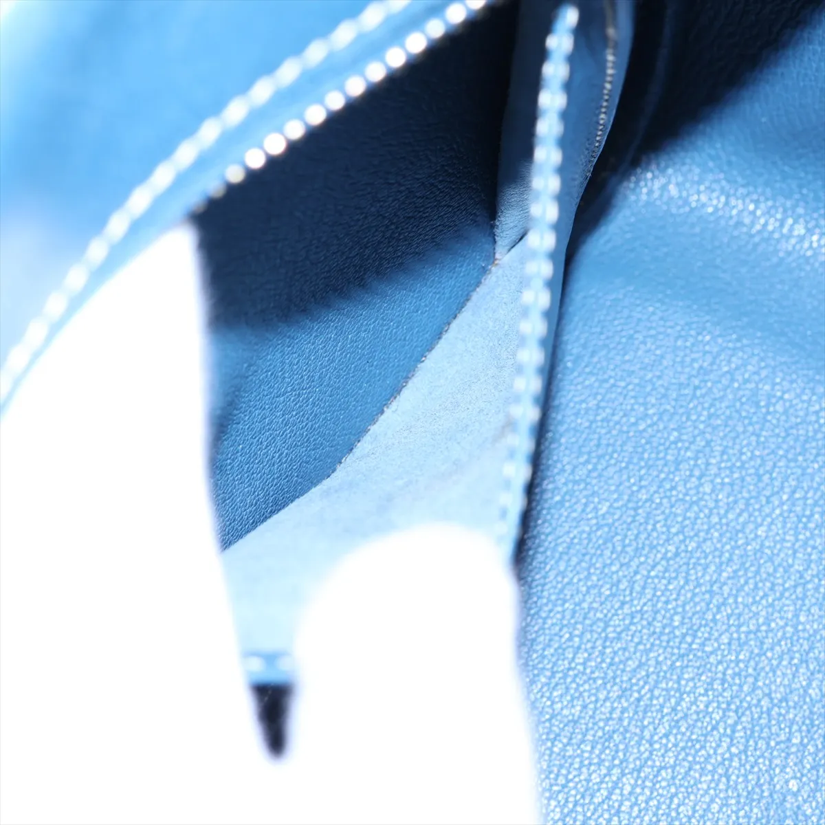 Plume 32 Vibrato x Leather Blue Thalassa Gold Hardware G:2003 — view 10
