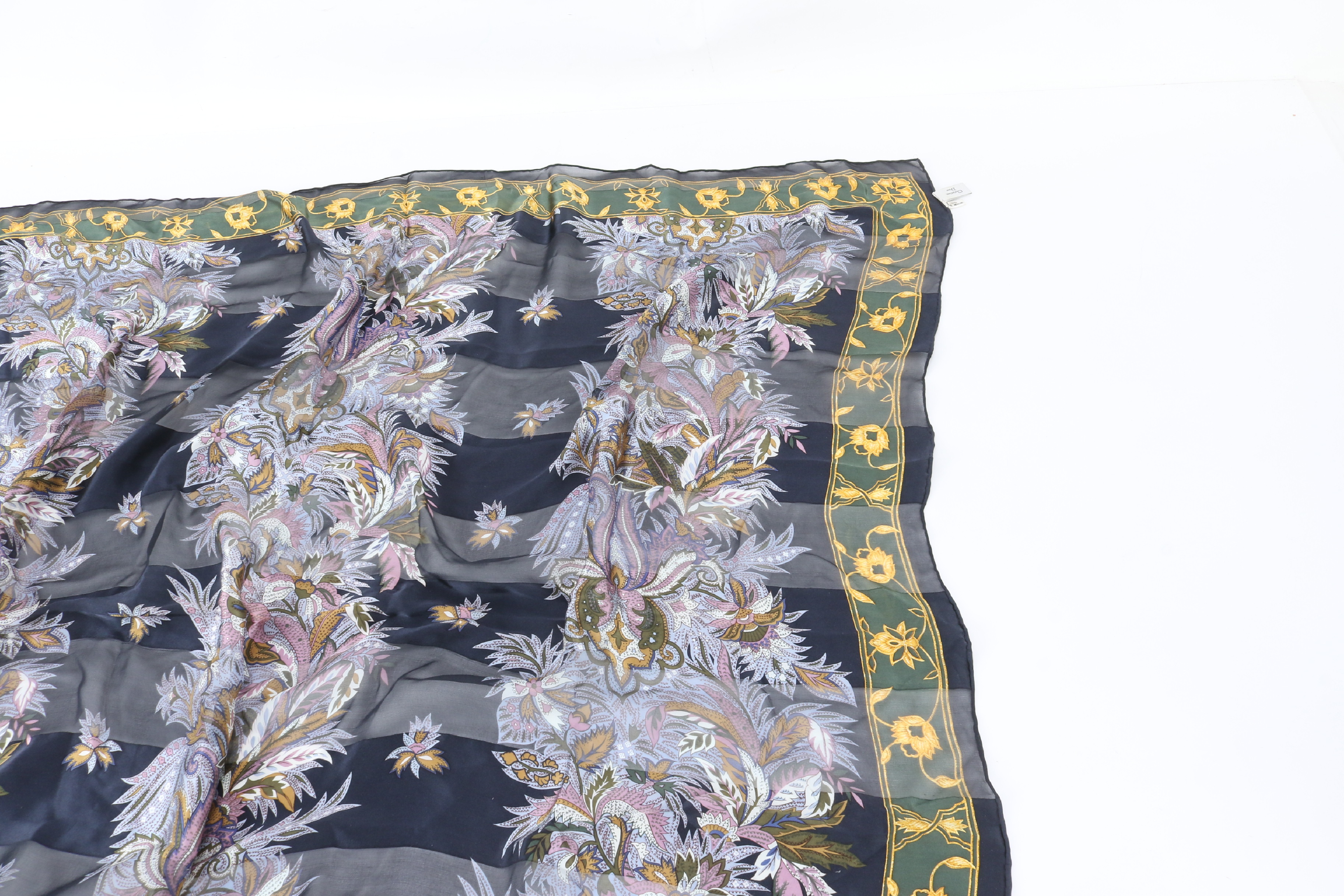 100% Silk Scarf and Other Accessories — view 3