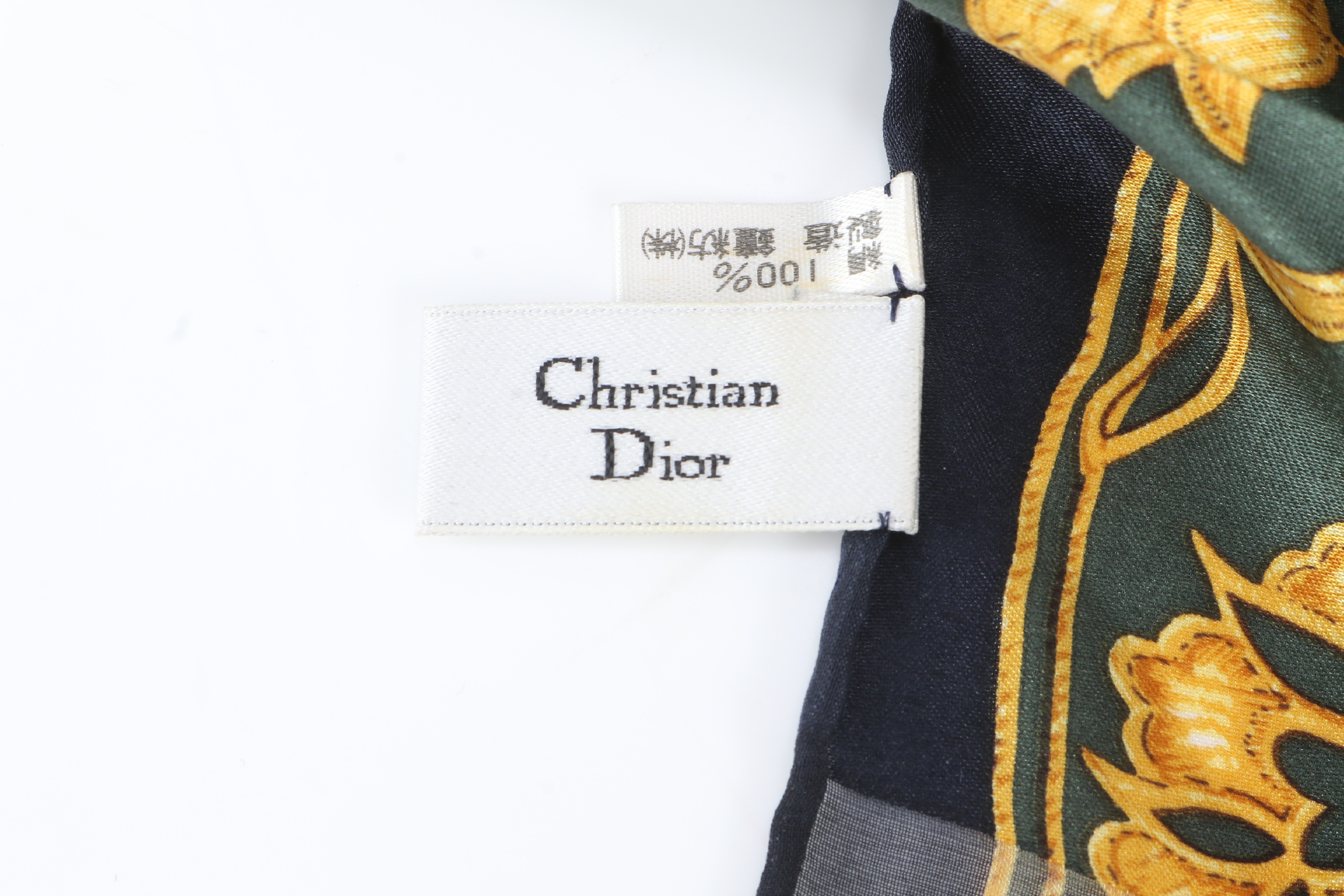 100% Silk Scarf and Other Accessories — view 7