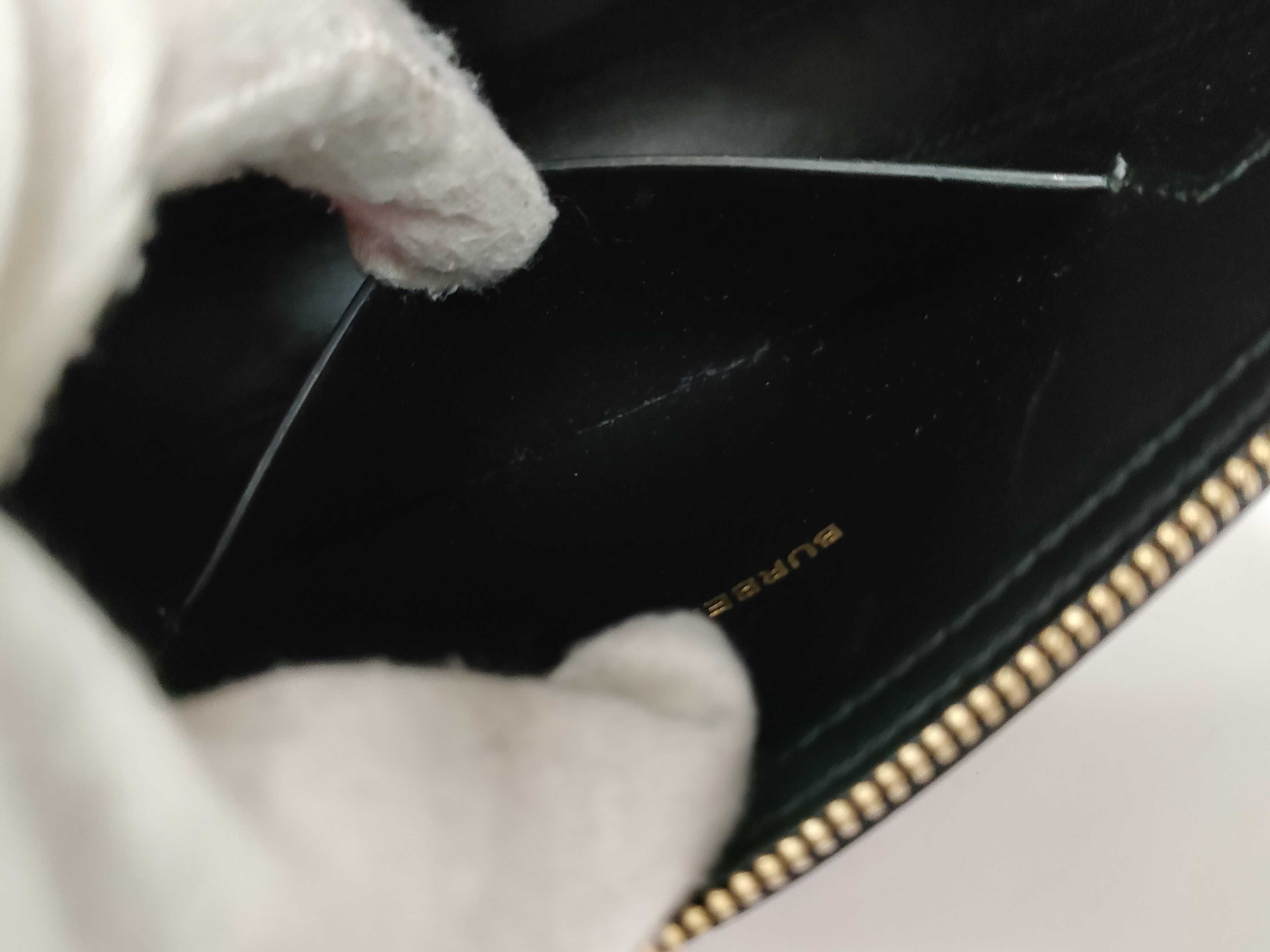 Olympia Leather Shoulder Bag, Black — view 14