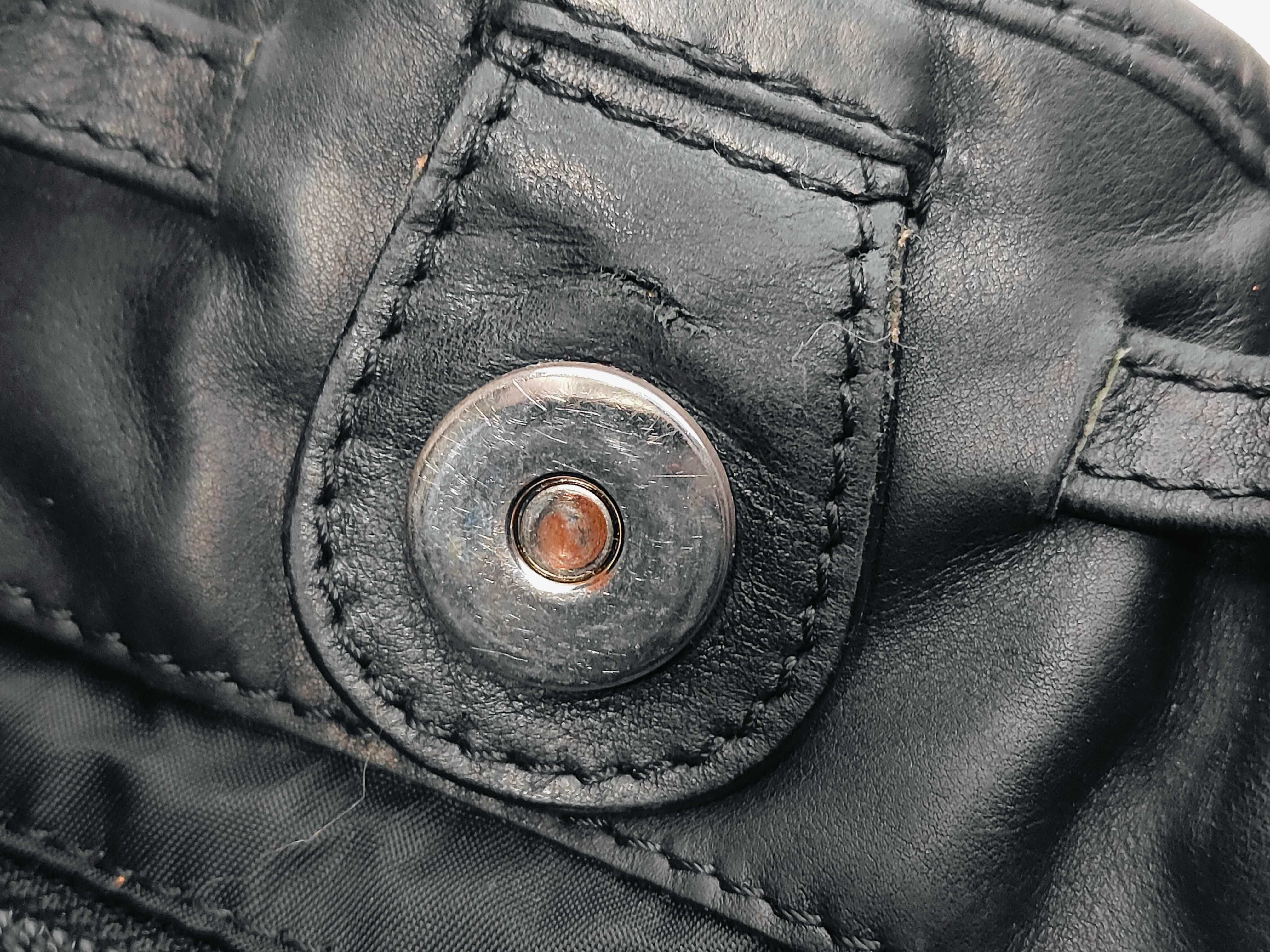 Cannage Nylon Handbag, Black — view 10