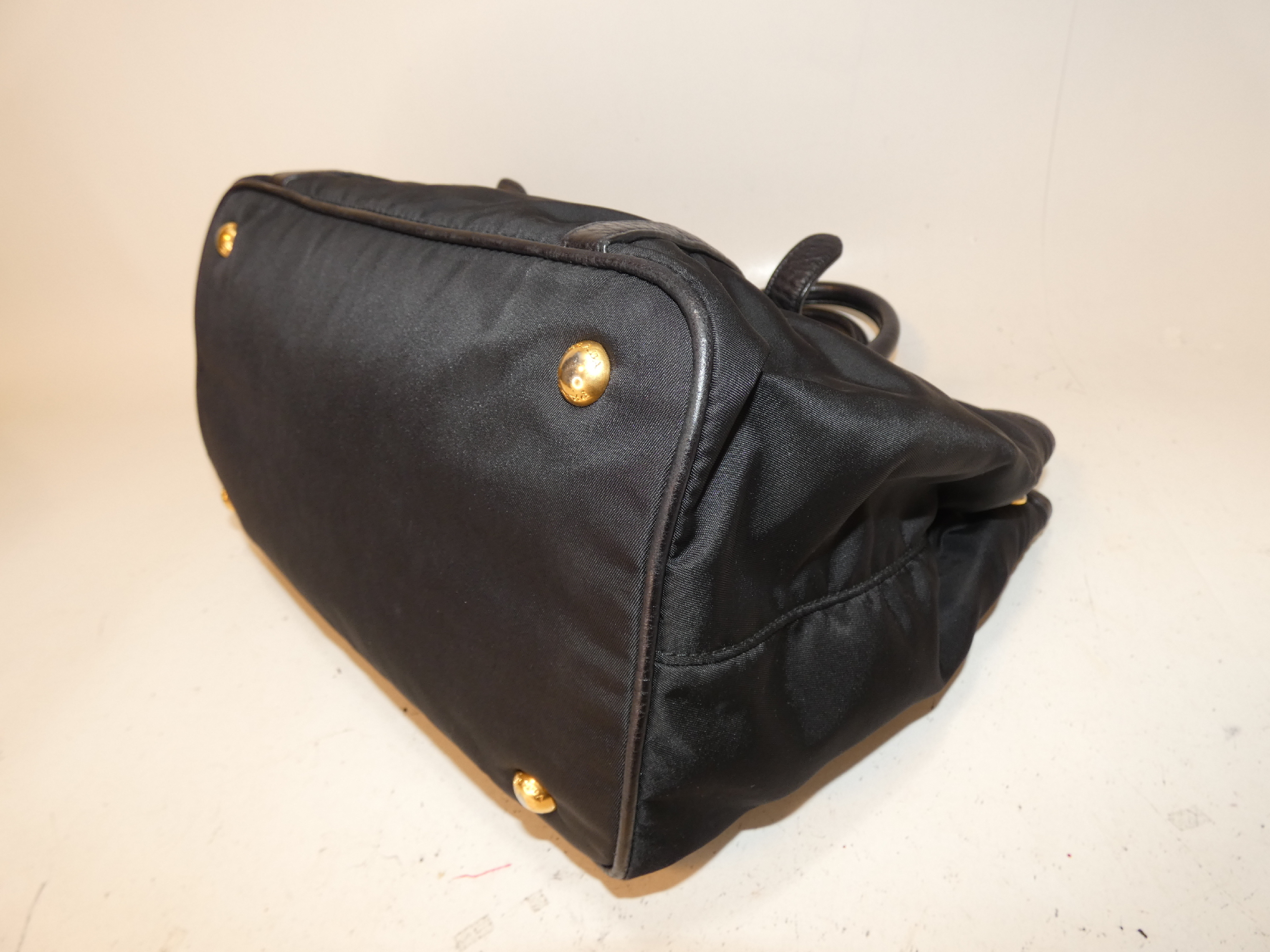 2-way Nylon Vitello Handbag — view 7
