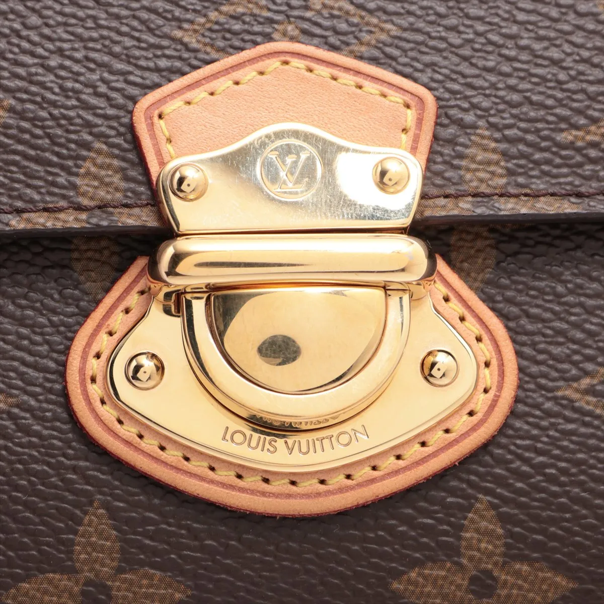 Monogram Portefeuille Joy M60211 TN3101 Brown Compact Wallet with Initials — view 11