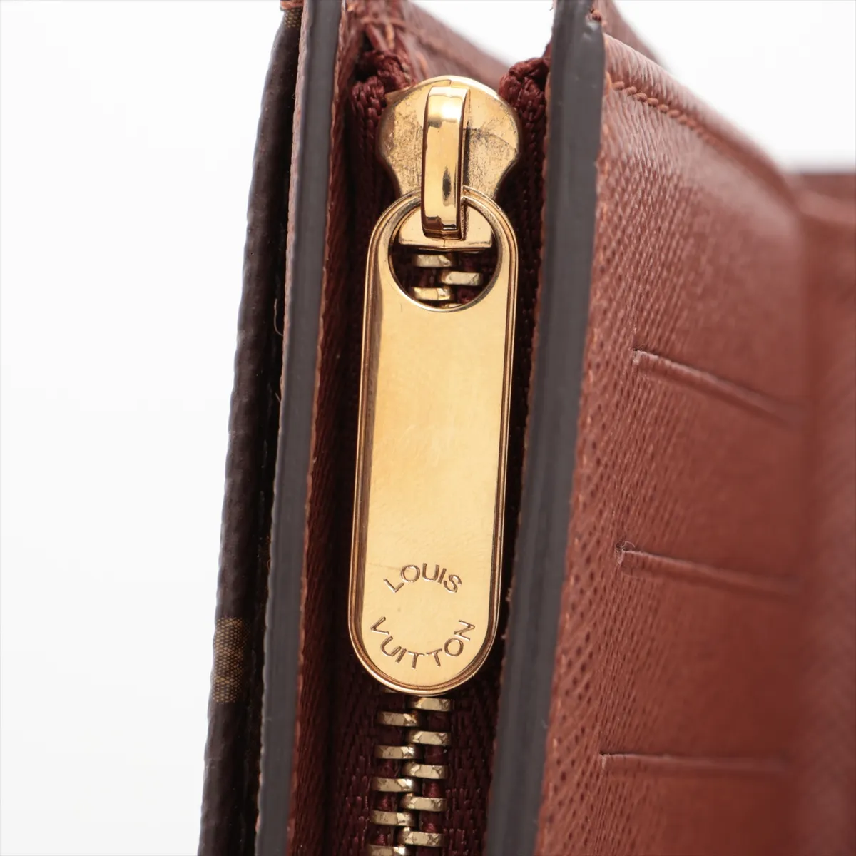 Monogram Portefeuille Joy M60211 TN3101 Brown Compact Wallet with Initials — view 10