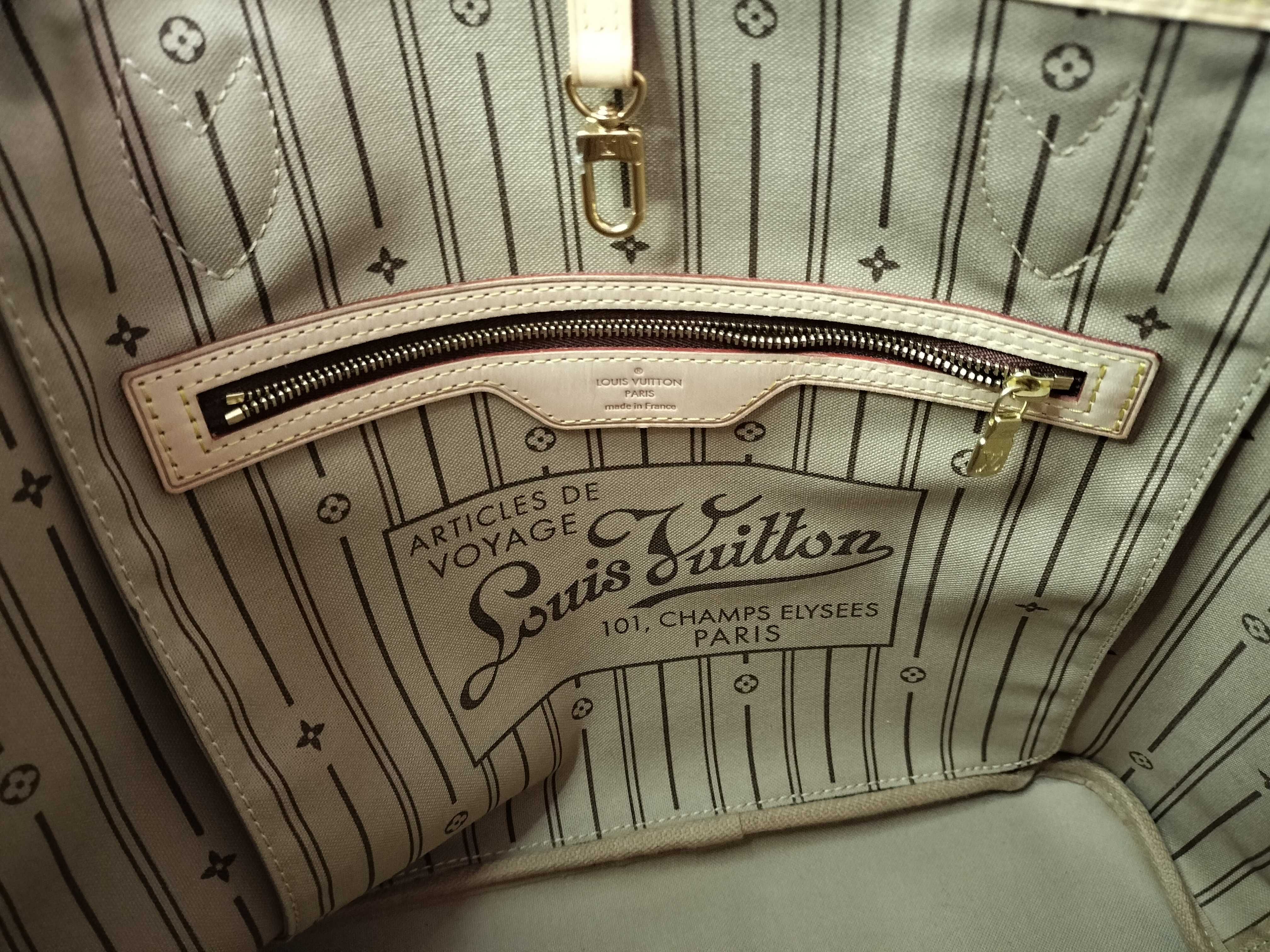 Monogram M40995 Monogram Neverfull MM Tote Bag with Box and Dust Bag — view 13