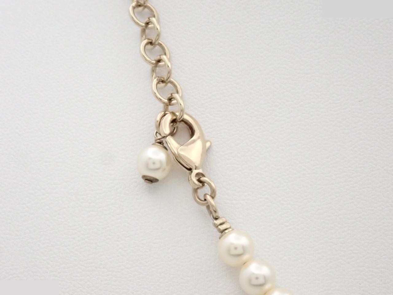 Coco Mark Silver Necklace, Chain approx. 45cm — view 2