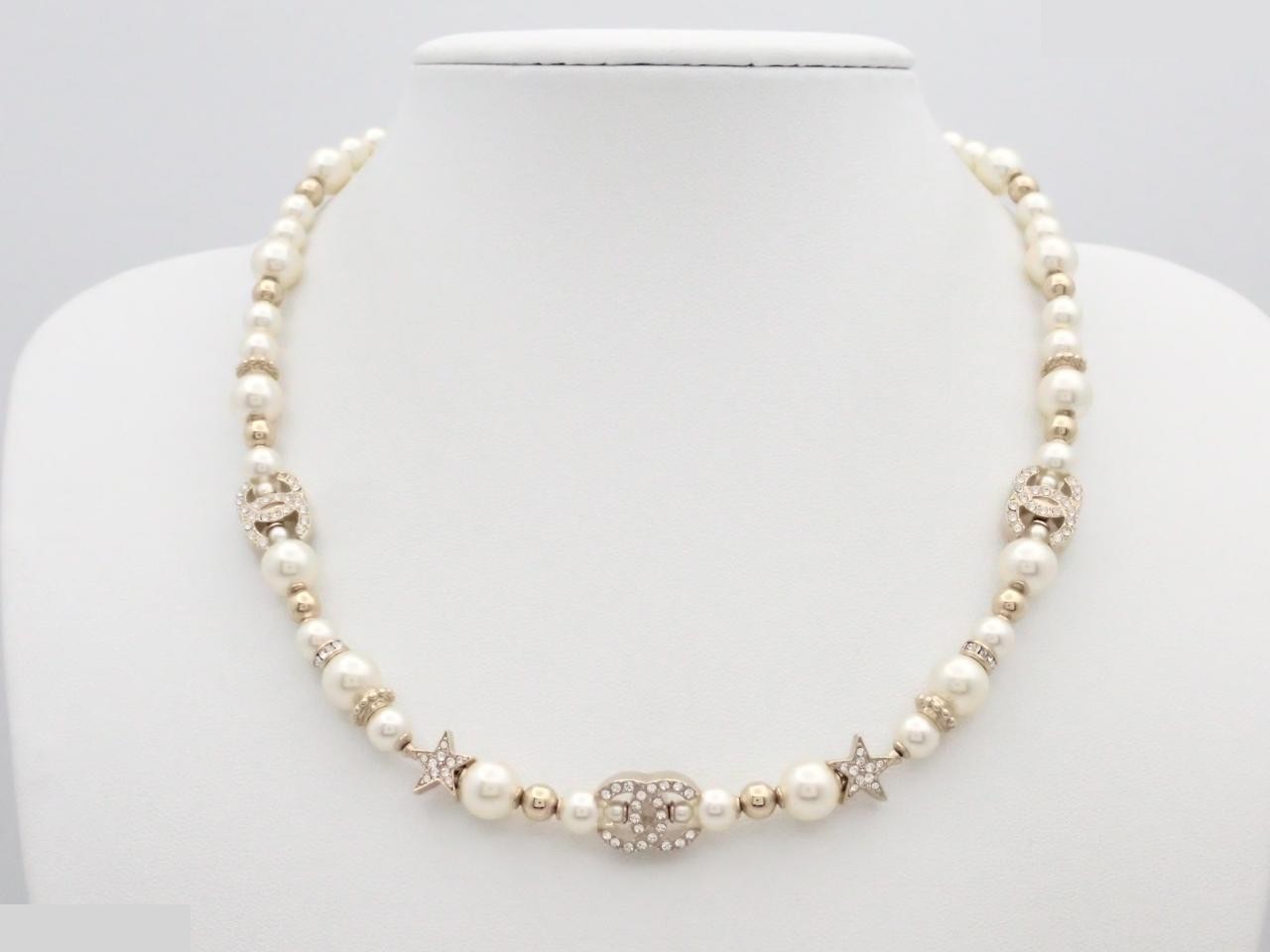 Coco Mark Silver Necklace, Chain approx. 45cm — view 3