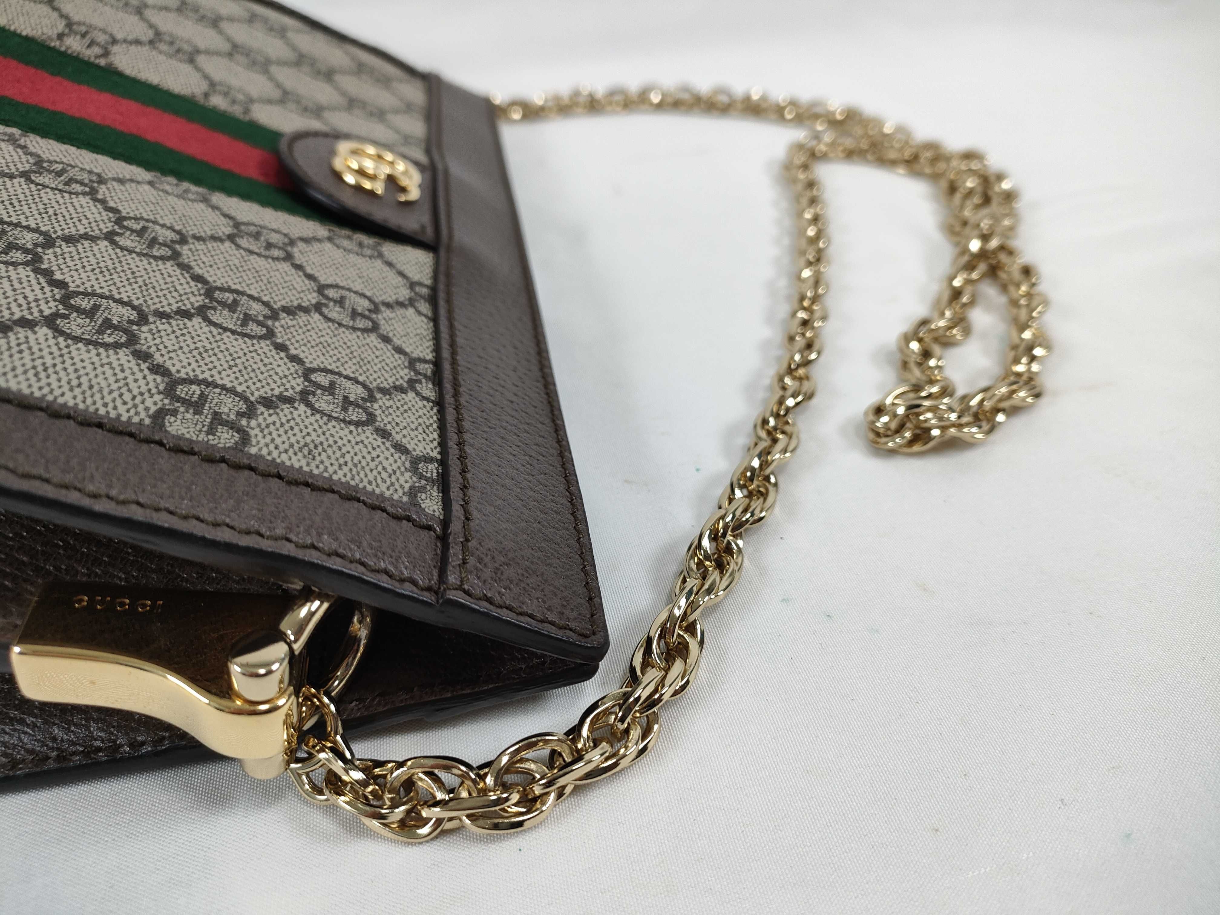 GG Supreme Ophidia GG Supreme Pouch Shoulder Bag — view 3