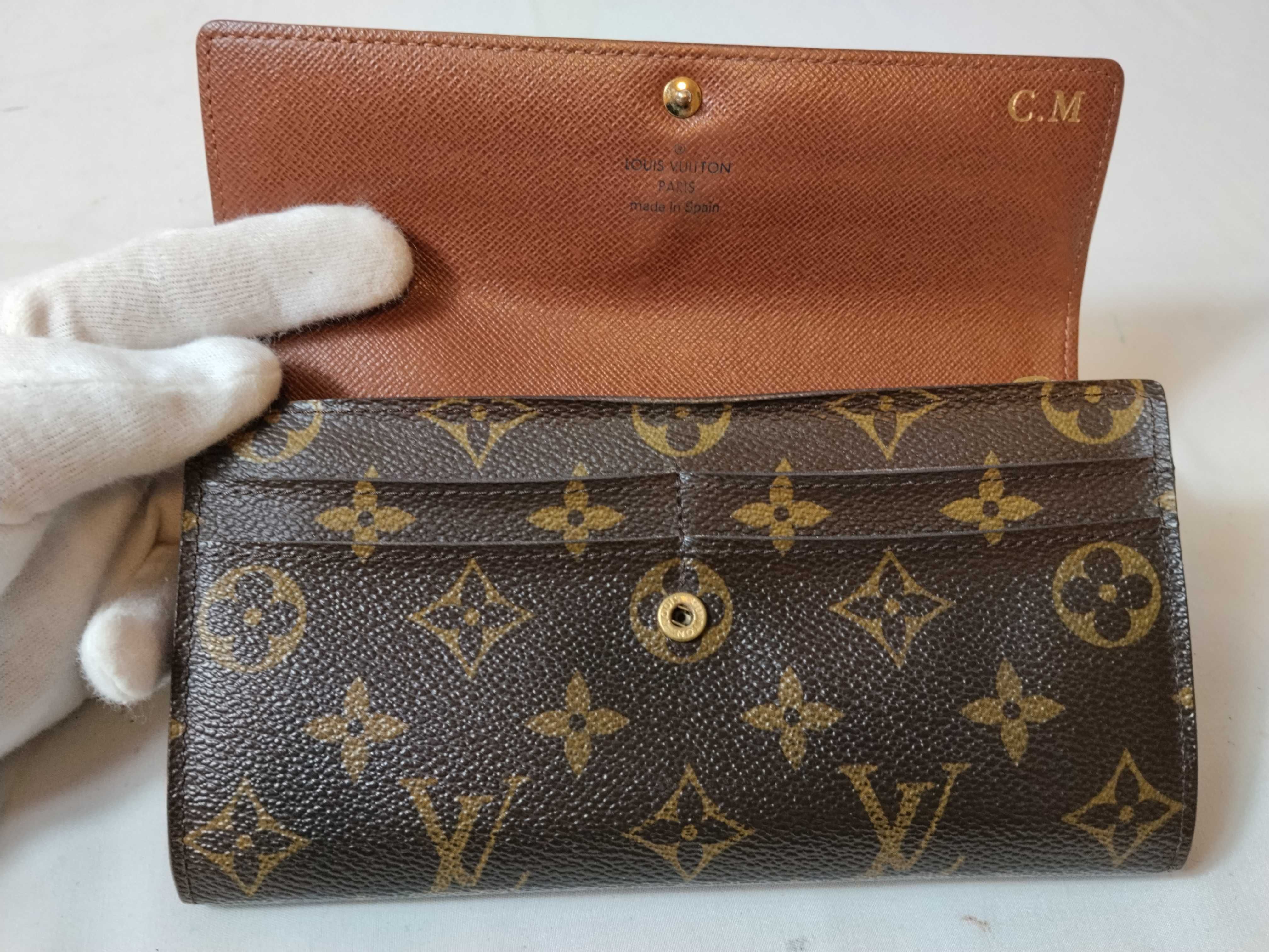 Monogram Portefeuille Sarah Wallet — view 12