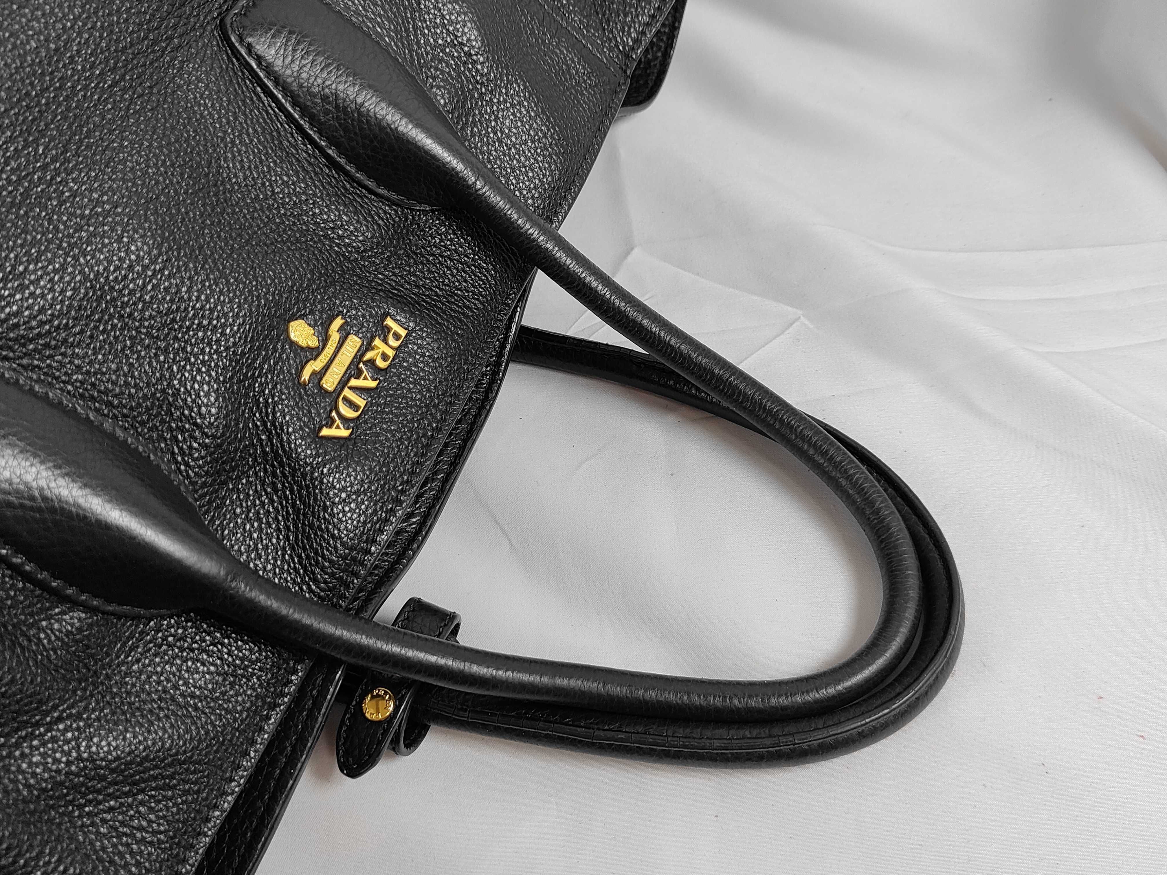 Leather Tote Bag Shoulder Bag Black Tote Bag — view 3