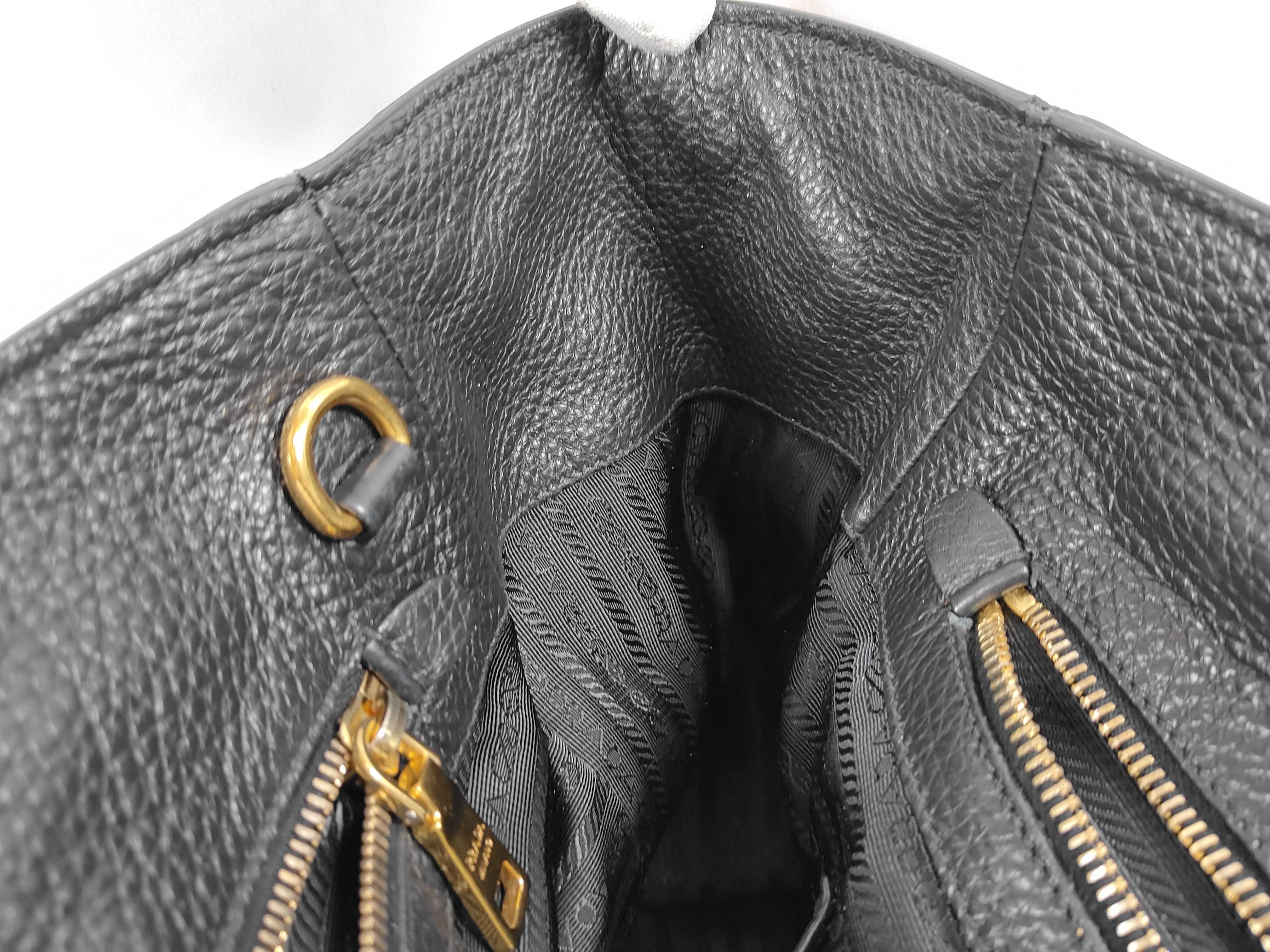 Leather Tote Bag Shoulder Bag Black Tote Bag — view 8