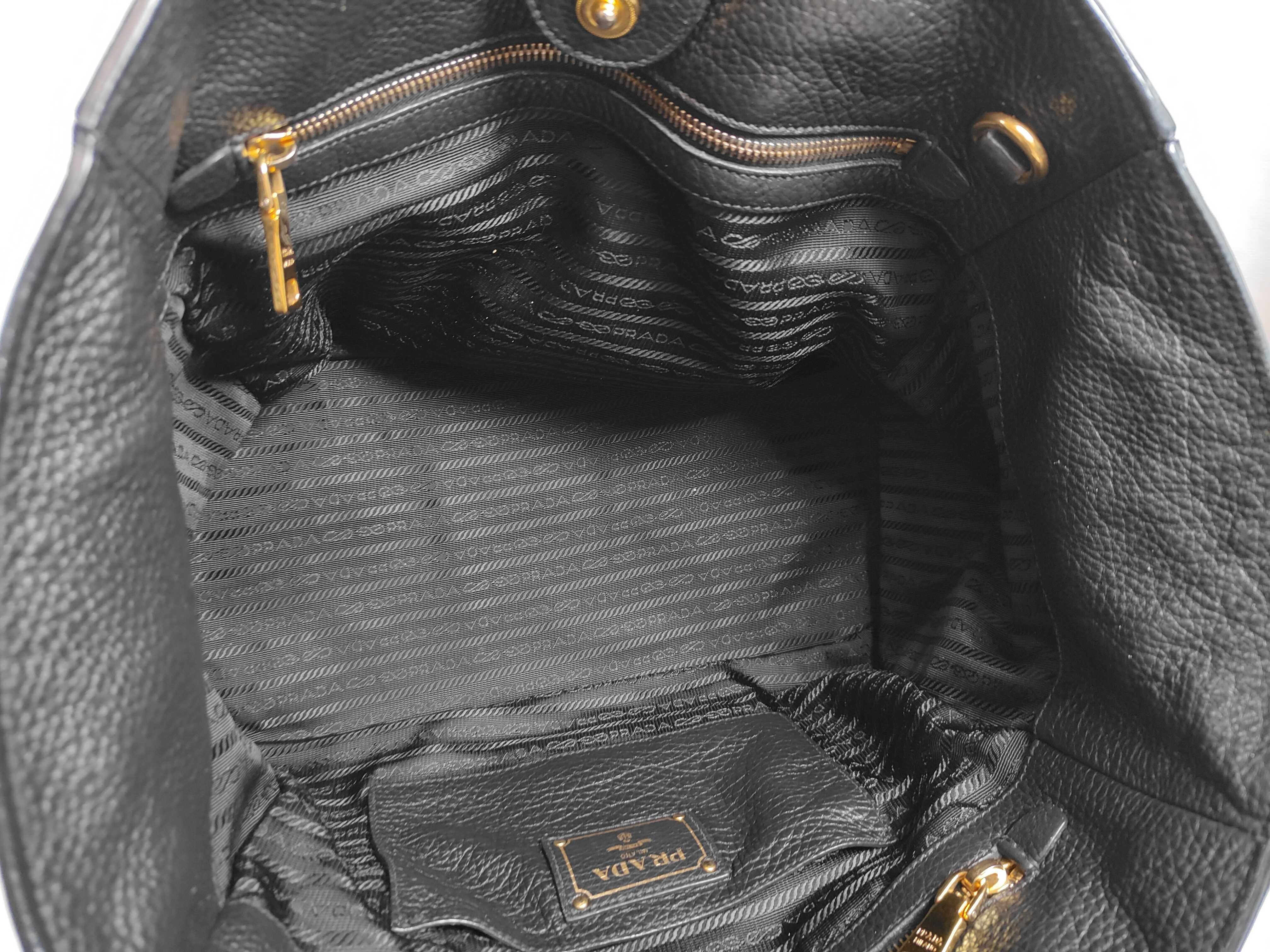 Leather Tote Bag Shoulder Bag Black Tote Bag — view 9