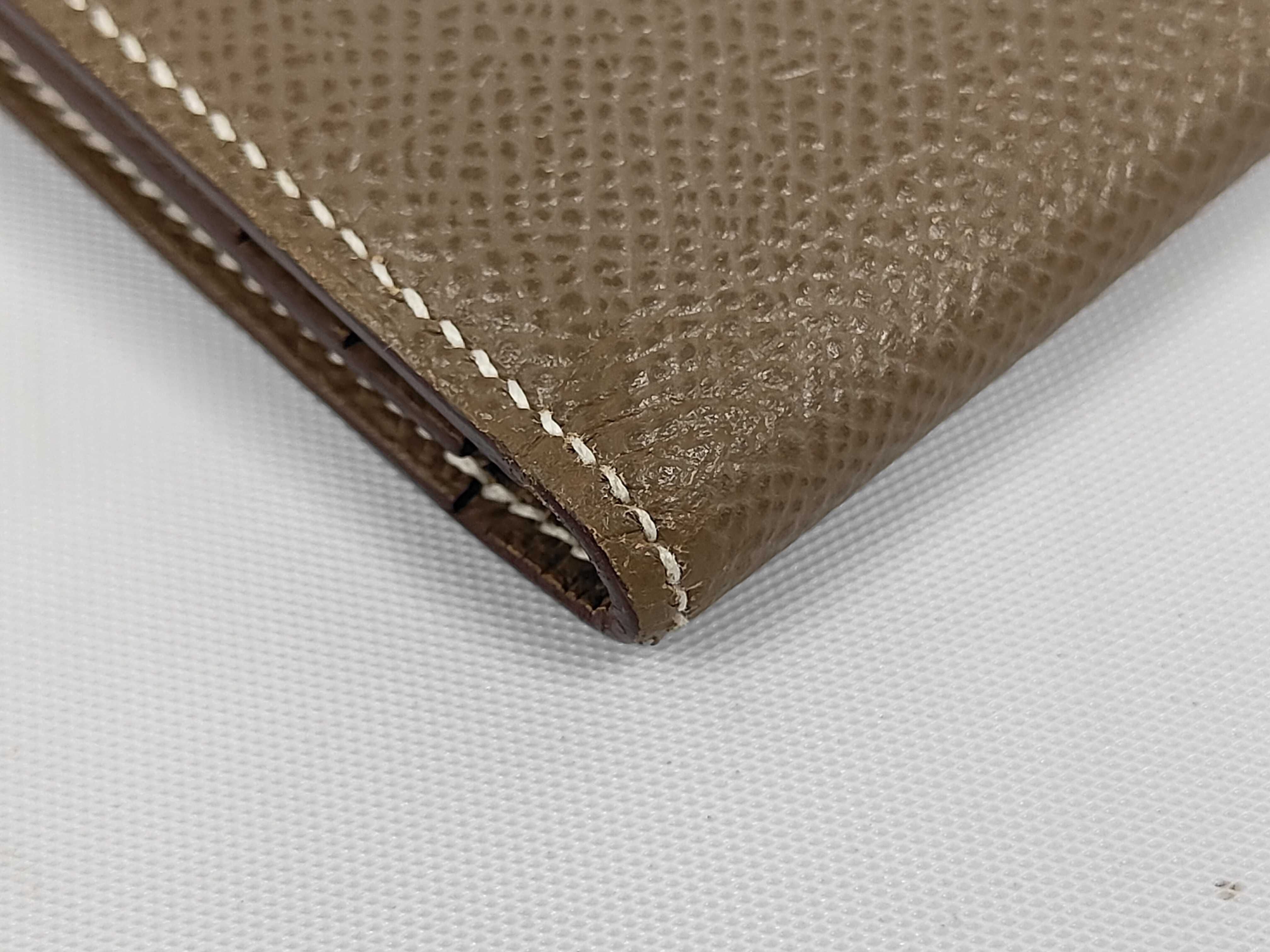 Bearn Soufflé A-stamp Veau Epsom Long Wallet Etoupe Wallet — view 4