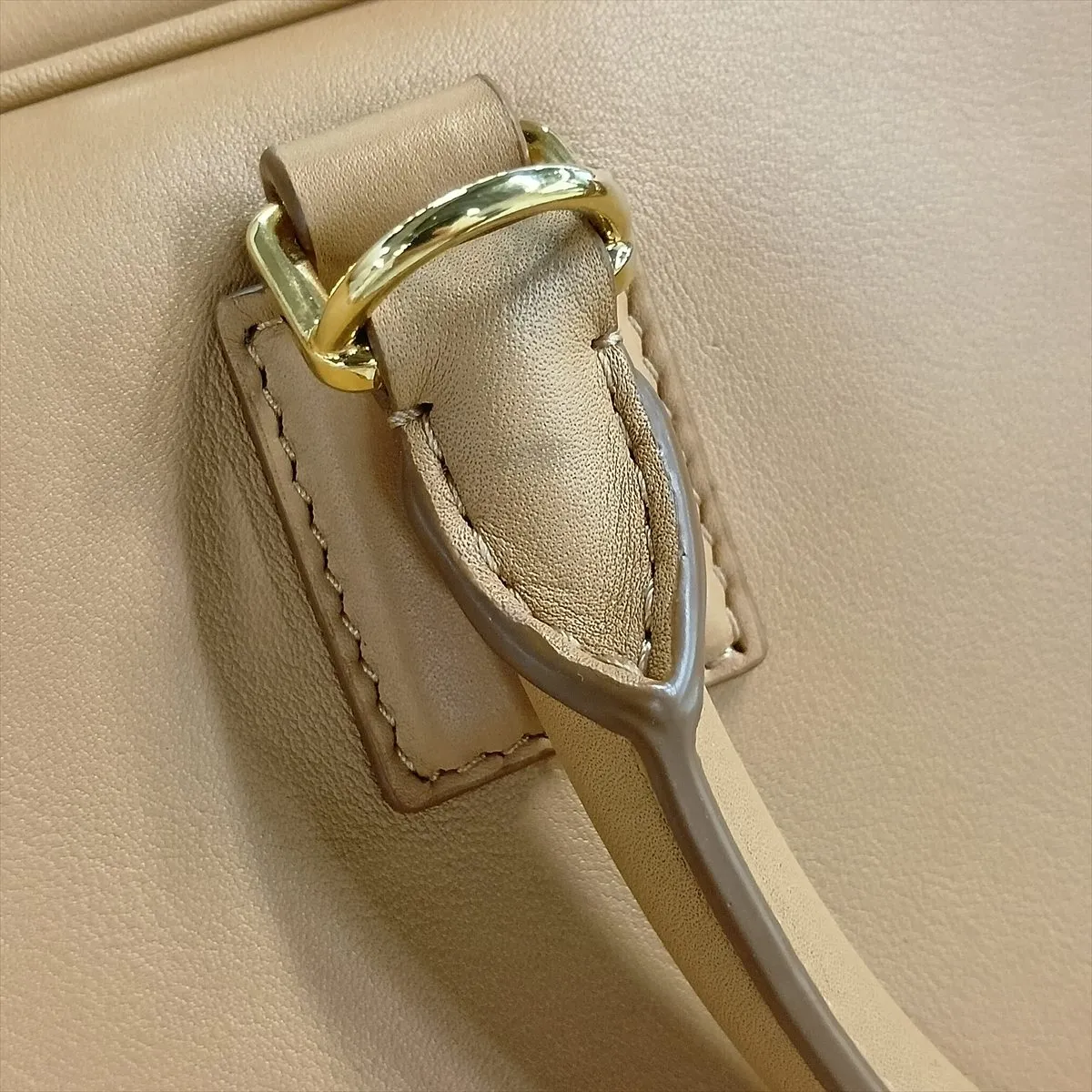 Amazona 28 Leather 2-Way Handbag, Brown — view 13