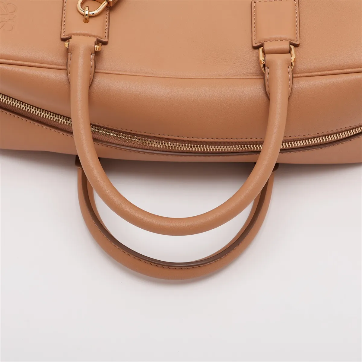 Amazona 28 Leather 2-Way Handbag, Brown — view 5