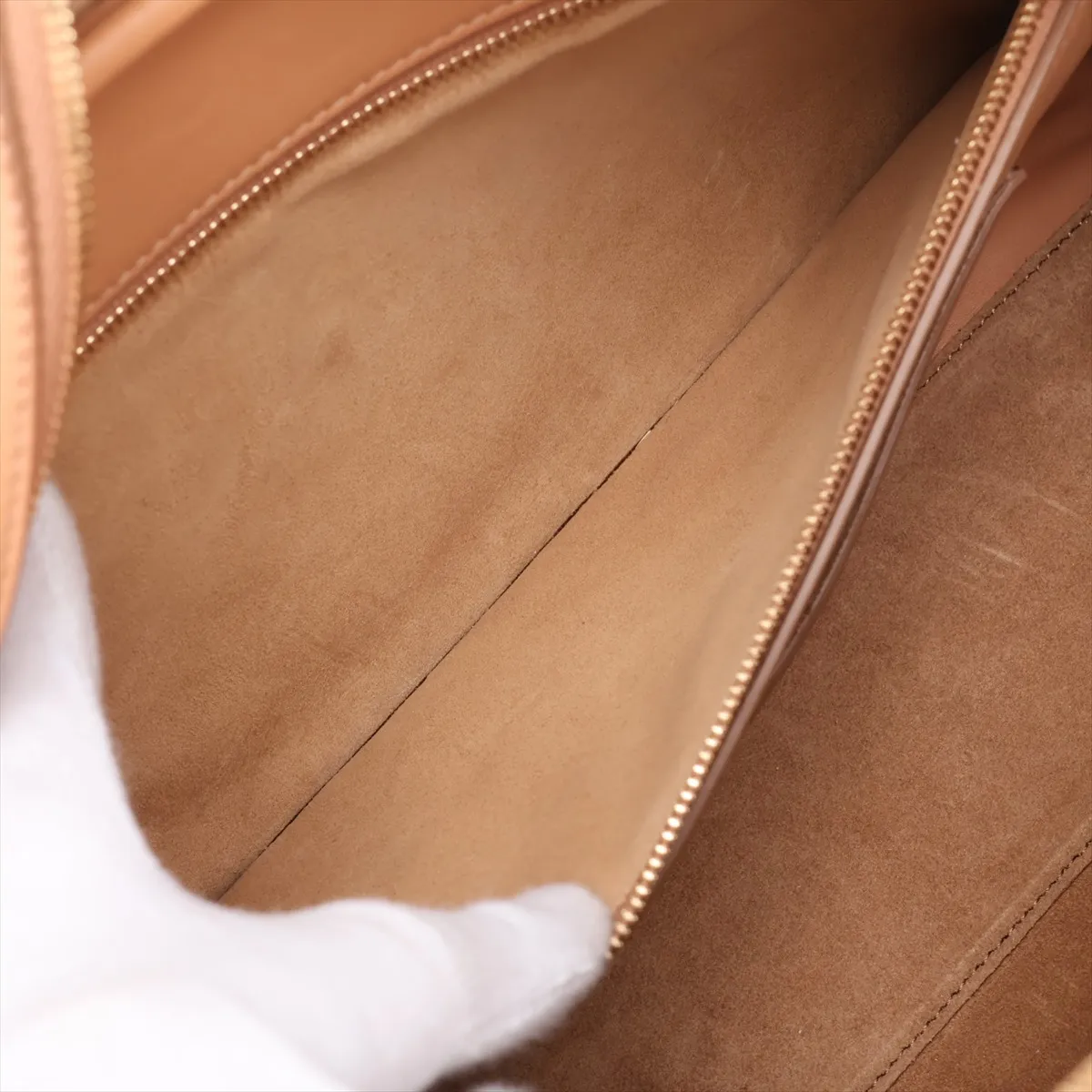 Amazona 28 Leather 2-Way Handbag, Brown — view 9
