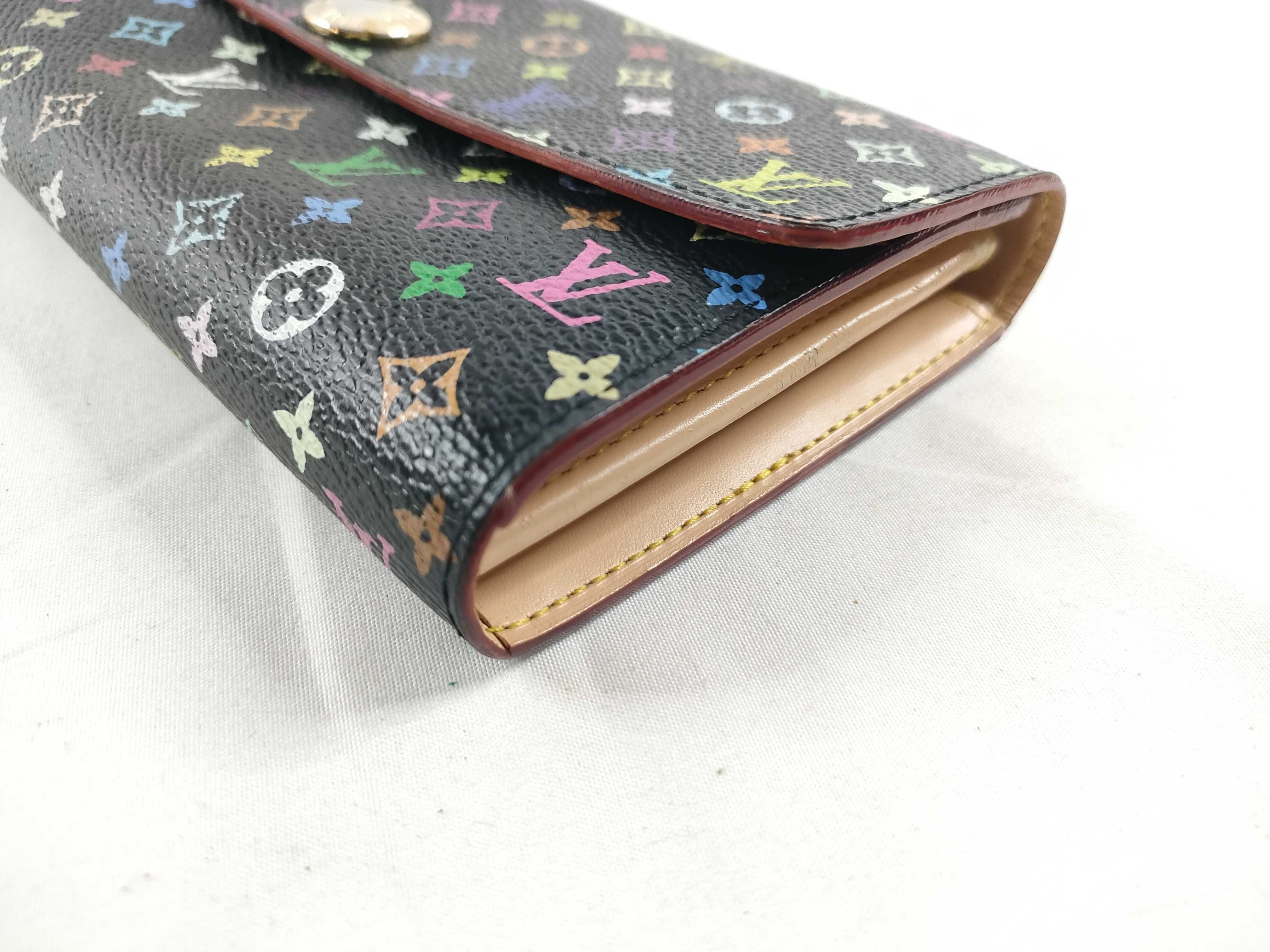 Monogram Multicolor Louis Vuitton Portefeuille Sarah Wallet — view 3