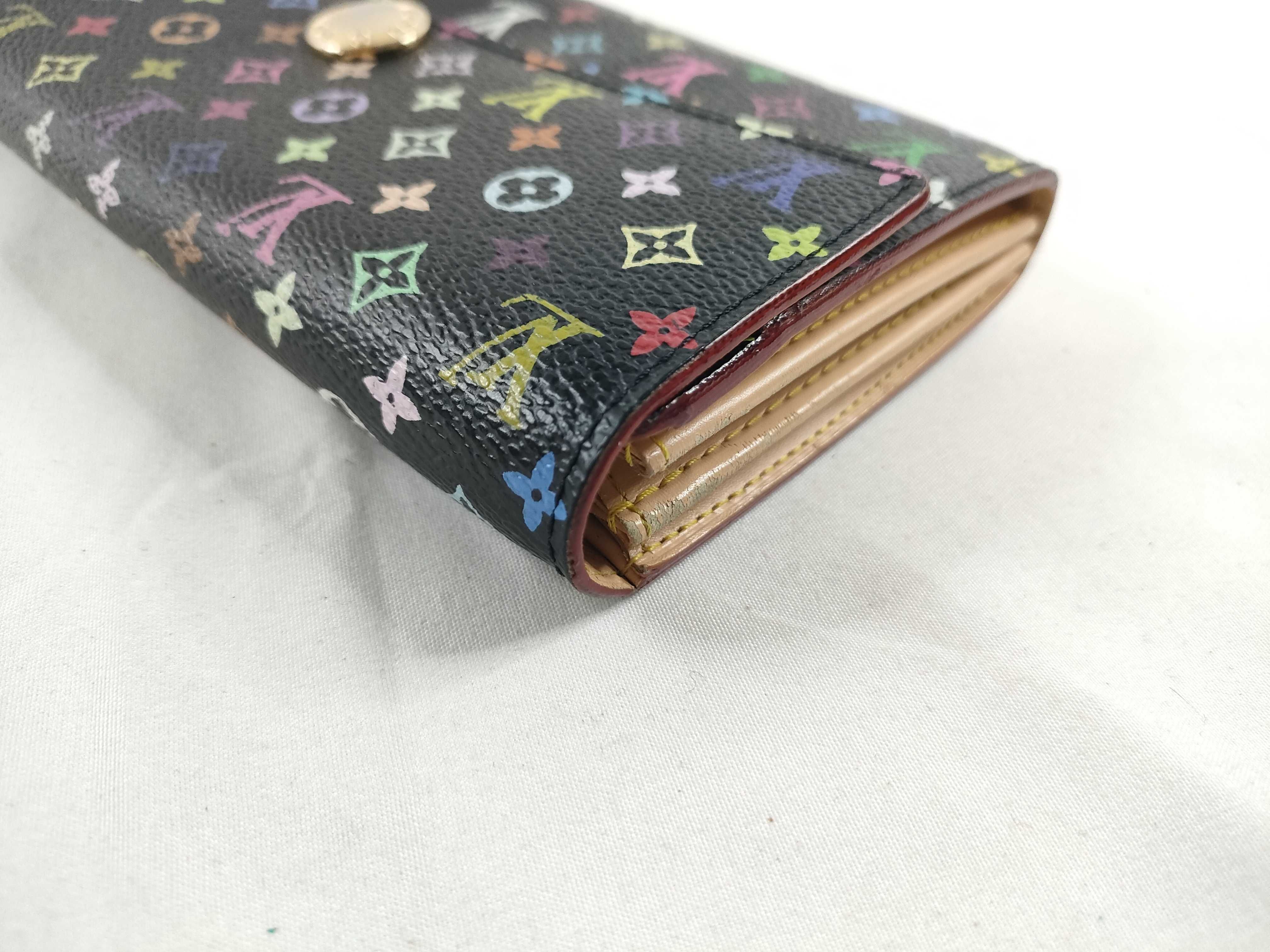 Monogram Multicolor Louis Vuitton Portefeuille Sarah Wallet — view 4