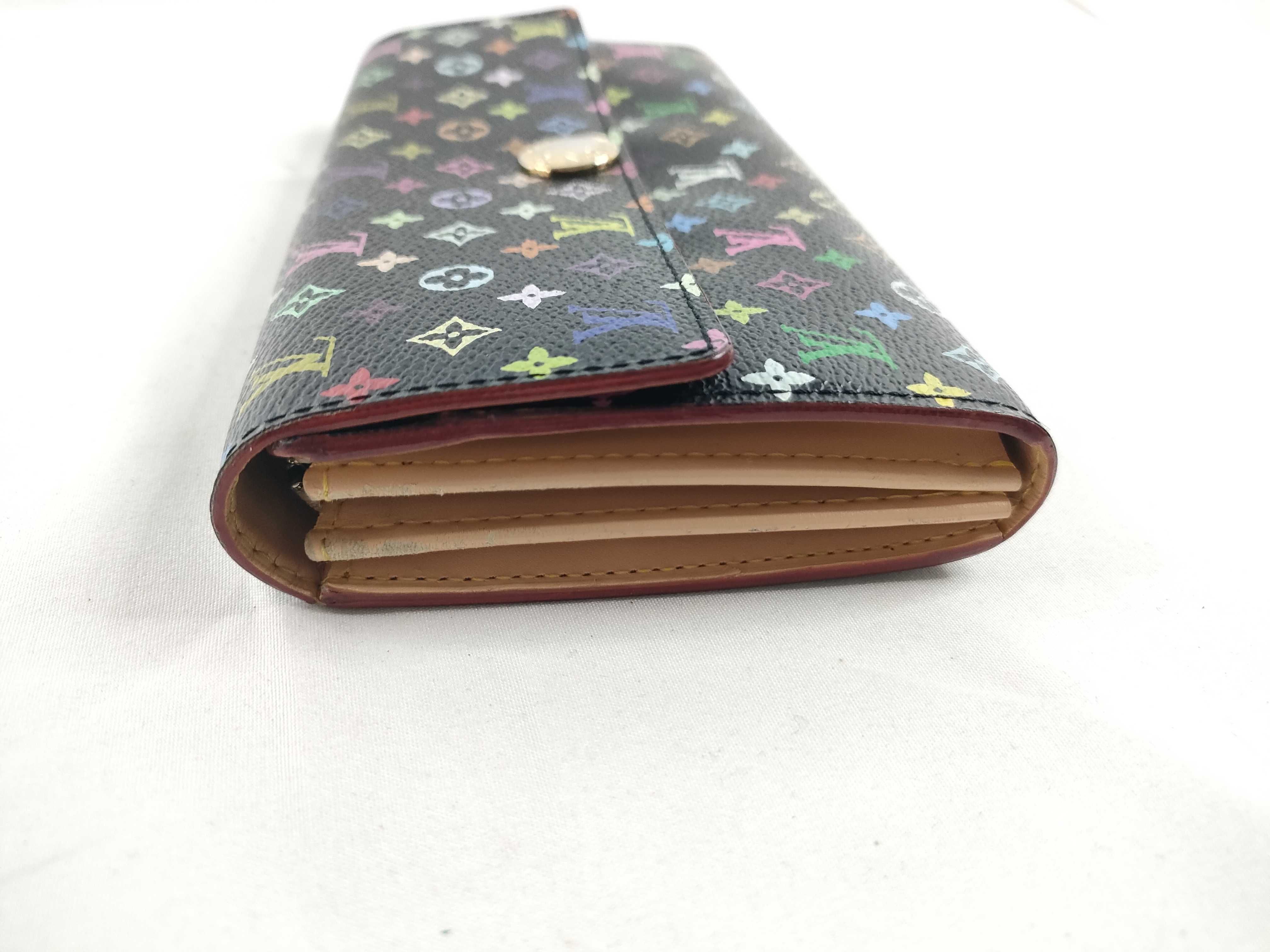 Monogram Multicolor Louis Vuitton Portefeuille Sarah Wallet — view 5