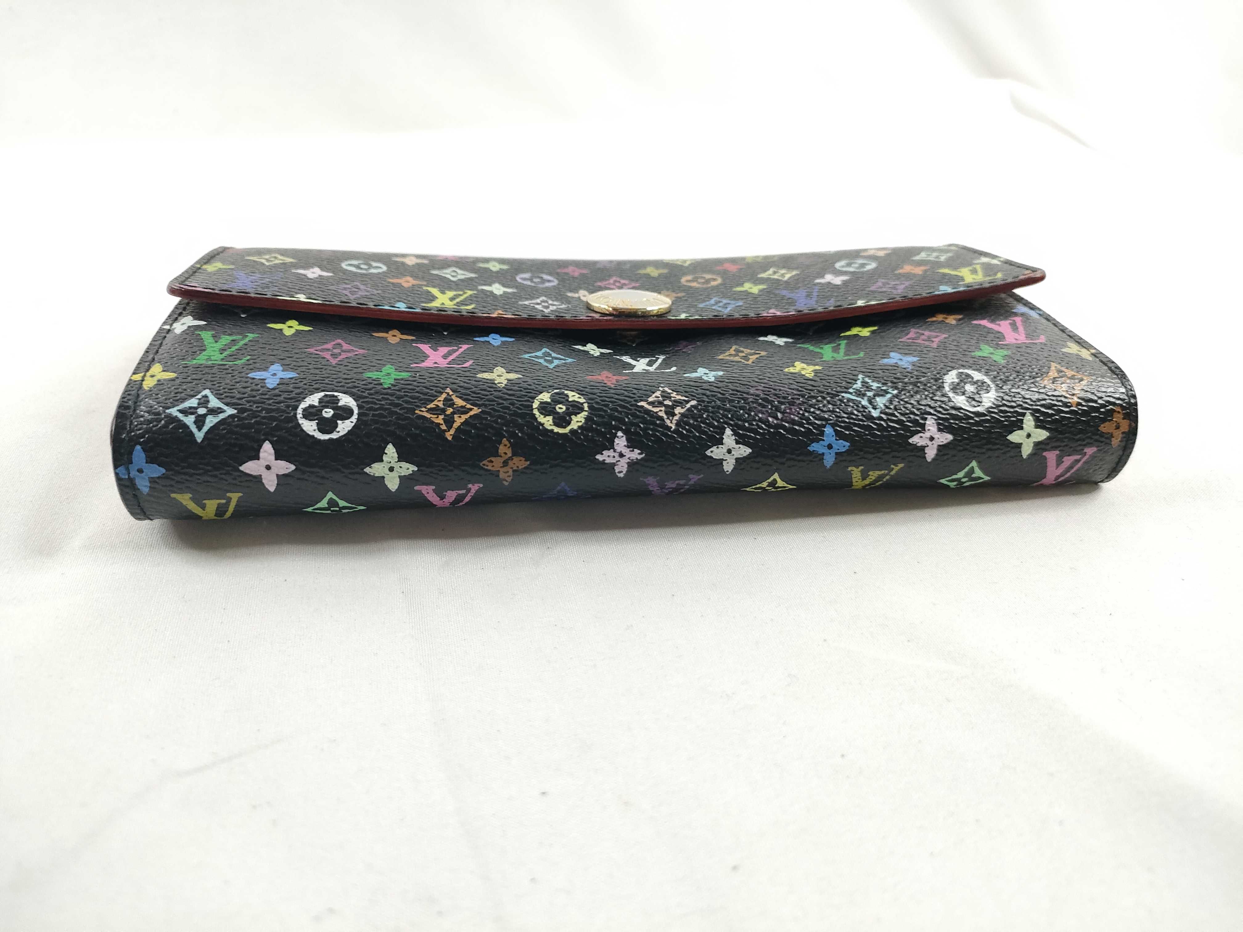 Monogram Multicolor Louis Vuitton Portefeuille Sarah Wallet — view 6