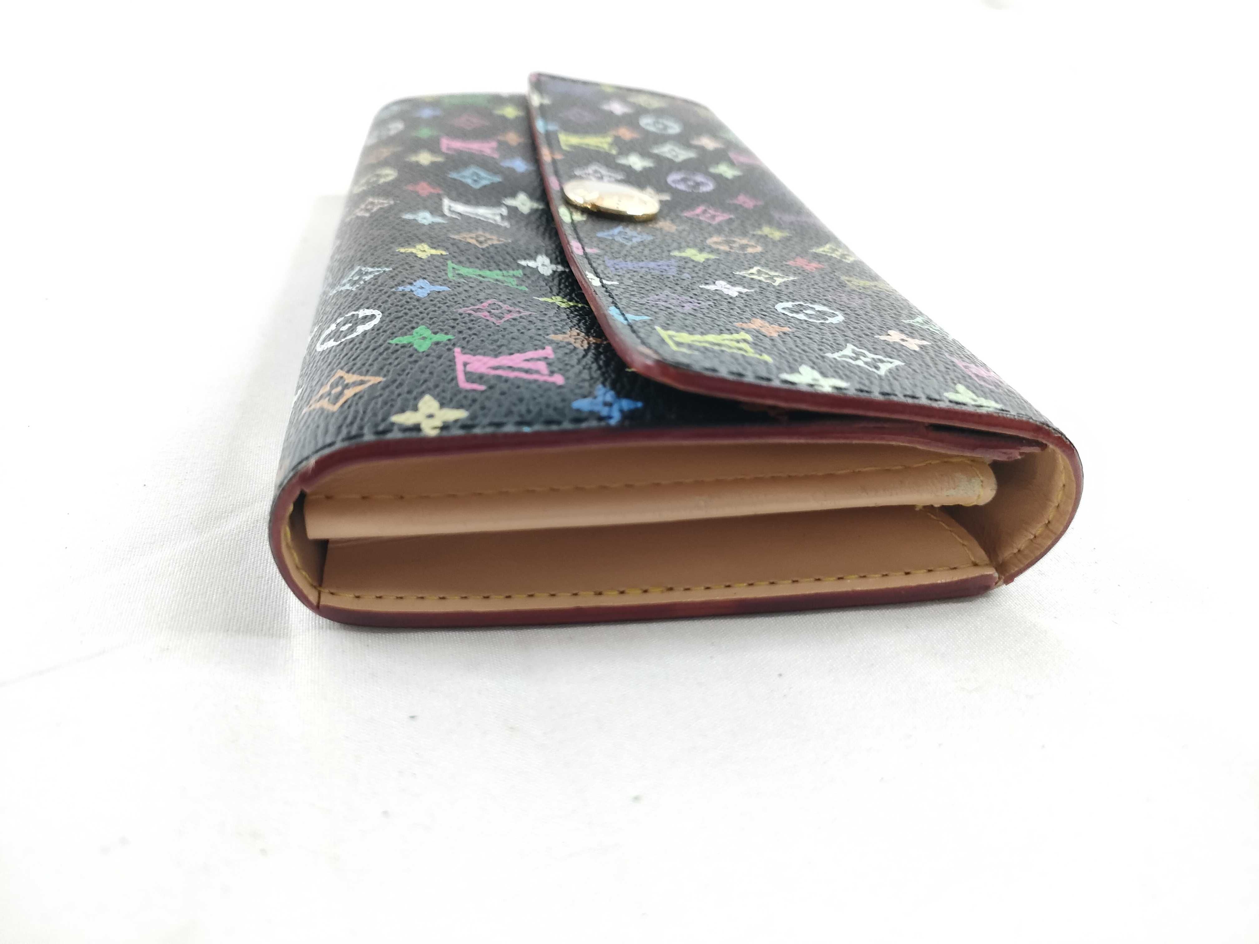 Monogram Multicolor Louis Vuitton Portefeuille Sarah Wallet — view 7
