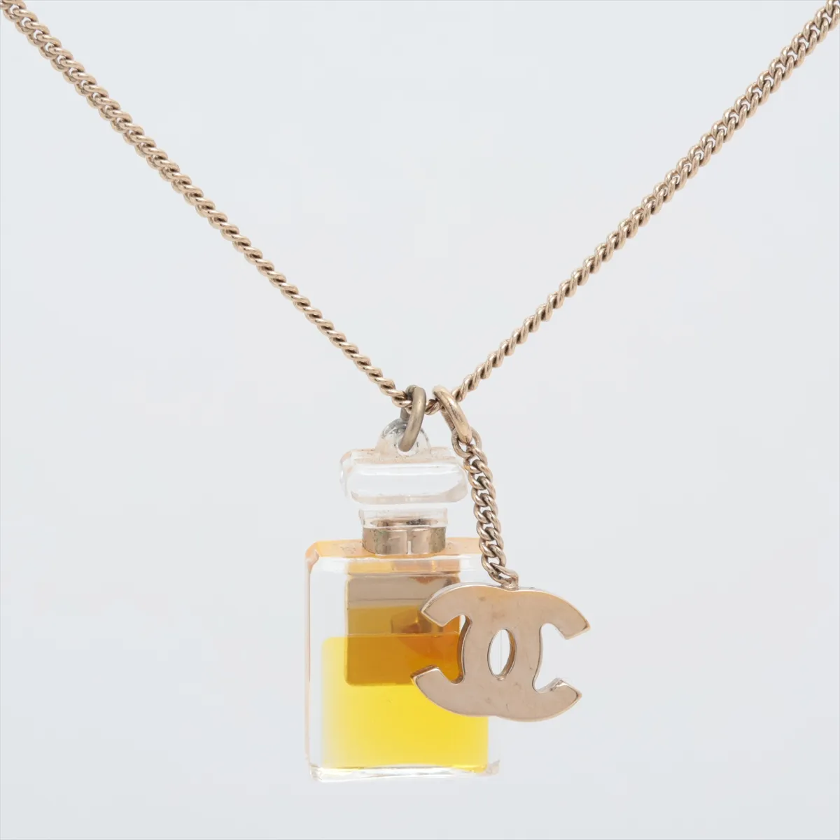 Cocomark Perfume Bottle 04A Necklace GP Gold — view 2