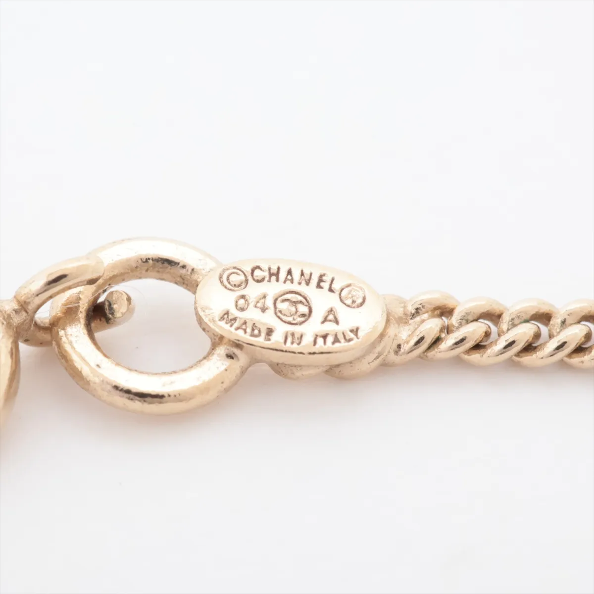 Cocomark Perfume Bottle 04A Necklace GP Gold — view 4