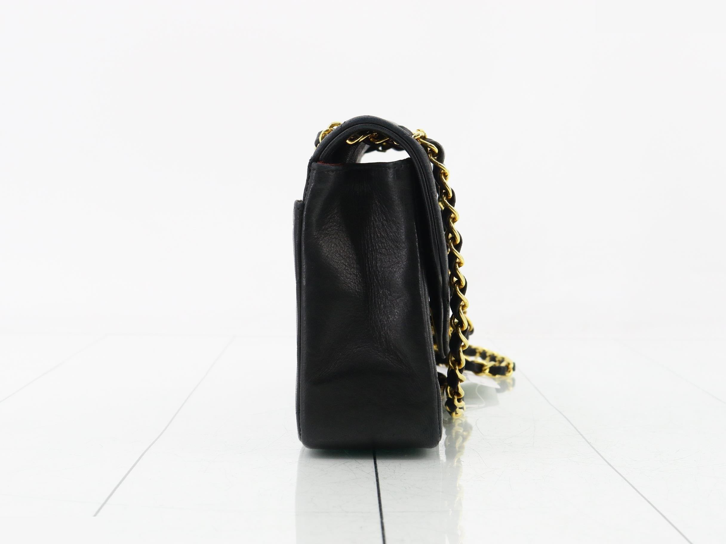 Lambskin Shoulder Bag — view 4