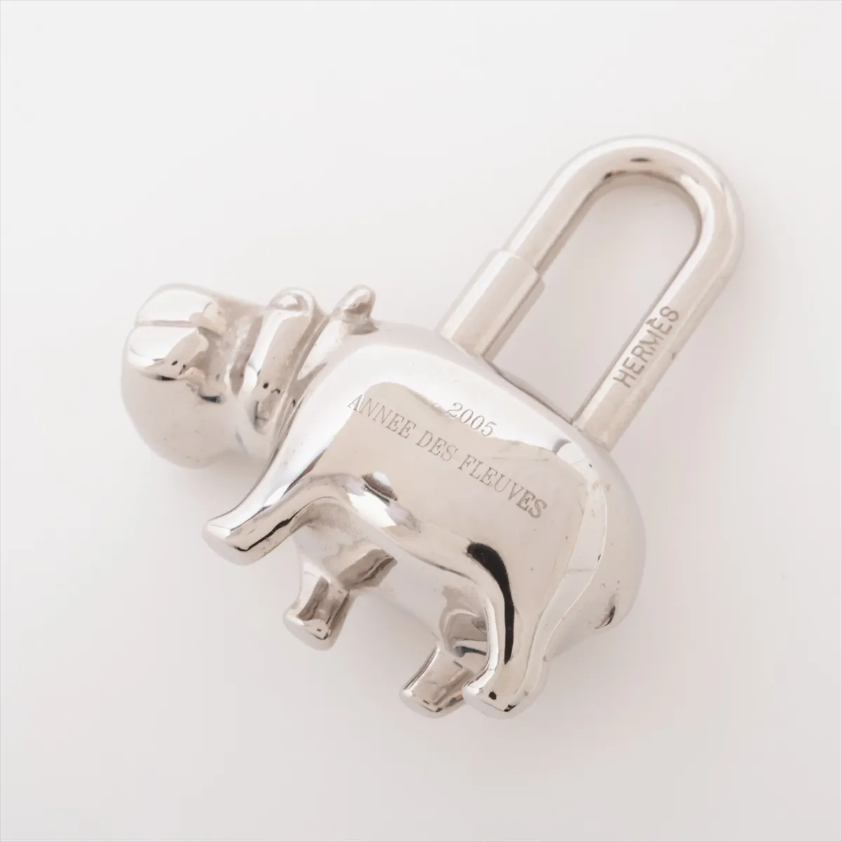 Cadena Hippopotamus 2005 Charm Metal Silver — view 2