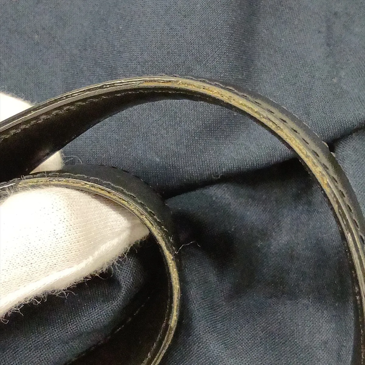 New Travel Line Nylon x Leather Tote Bag, Black with Gold Hardware, 10335674 (Serial Number in the 10s) — view 12