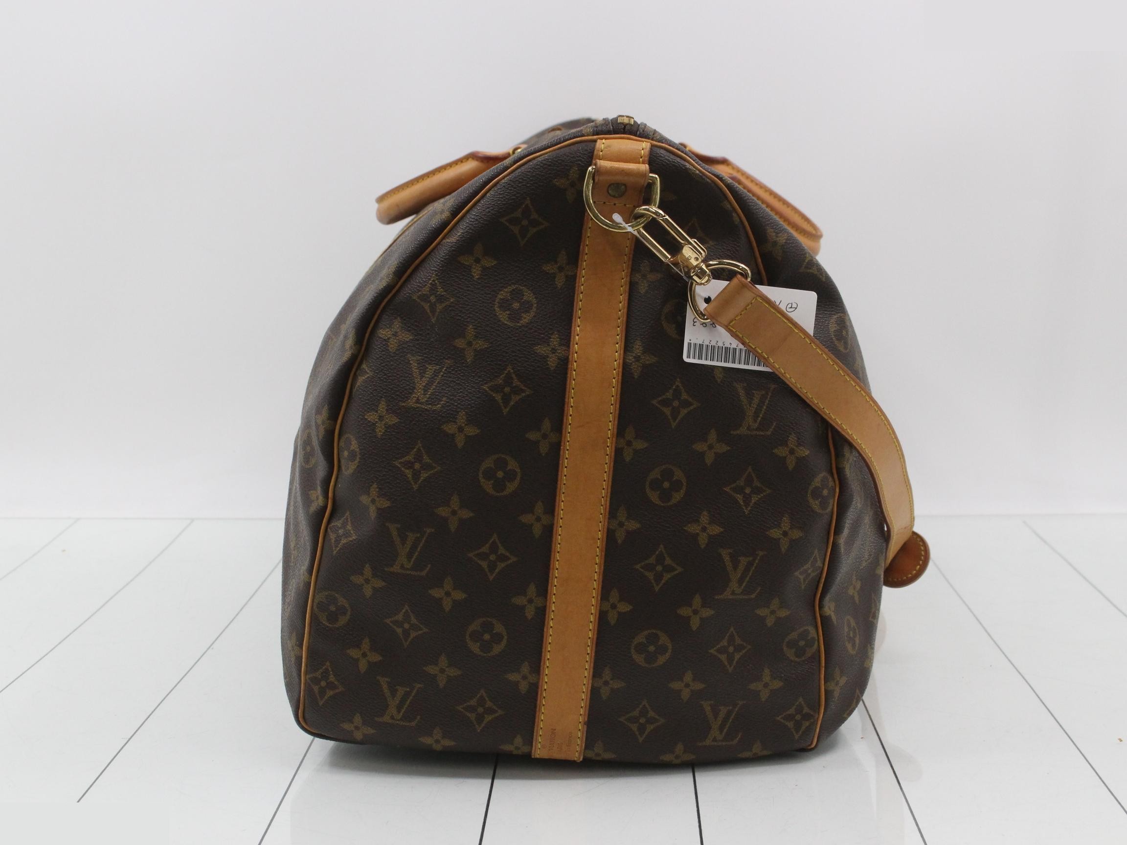 Keepall Bandoulière 60 with shoulder strap — view 4