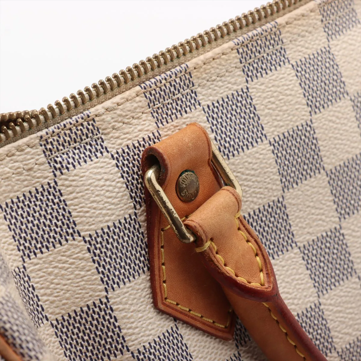 Damier Azure Speedy 30 N41533 DU2018 White — view 12