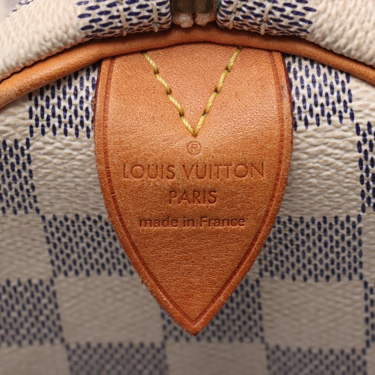 Damier Azure Speedy 30 N41533 DU2018 White — view 9