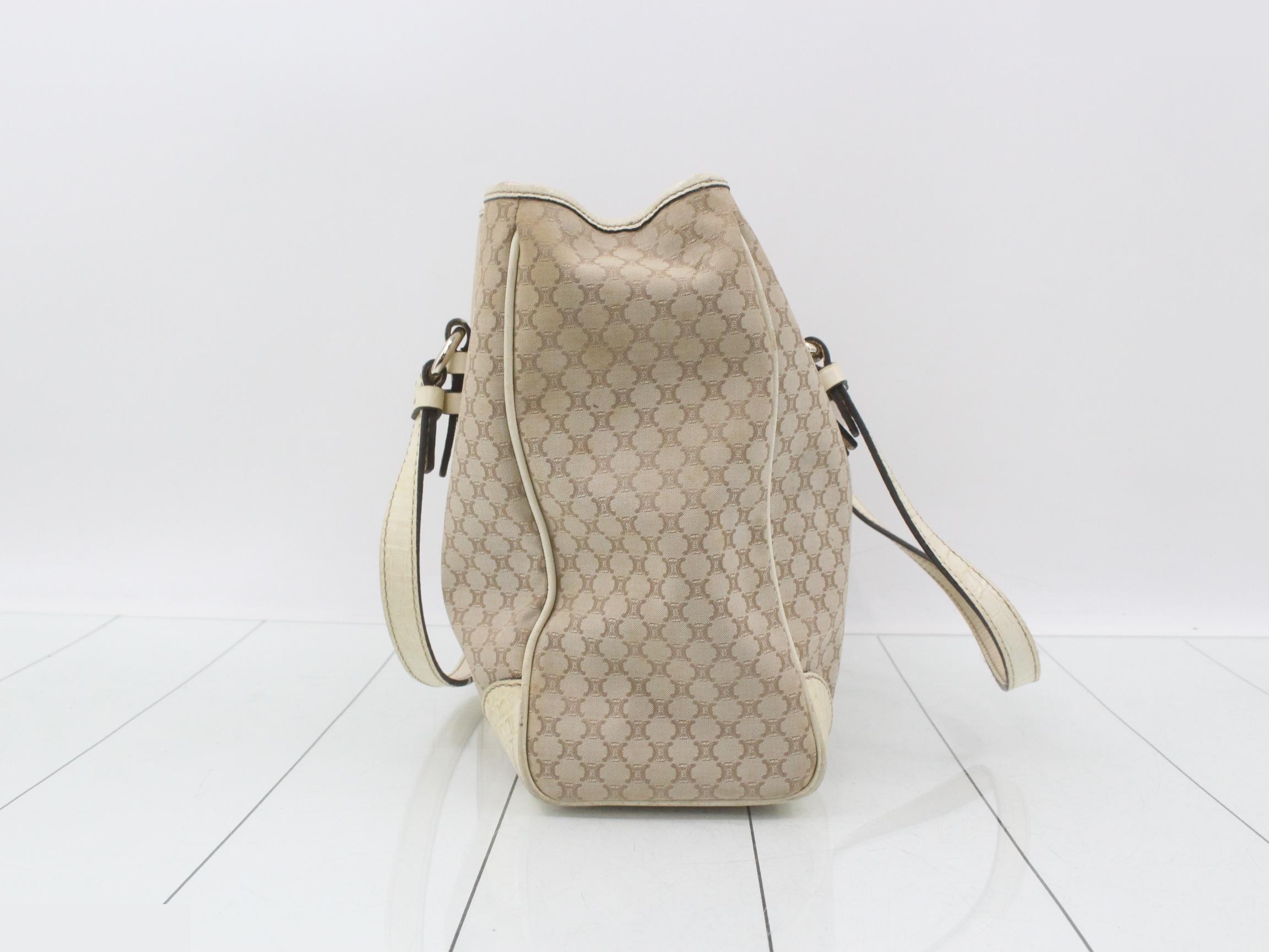 Crocodile tote bag/handbag — view 4