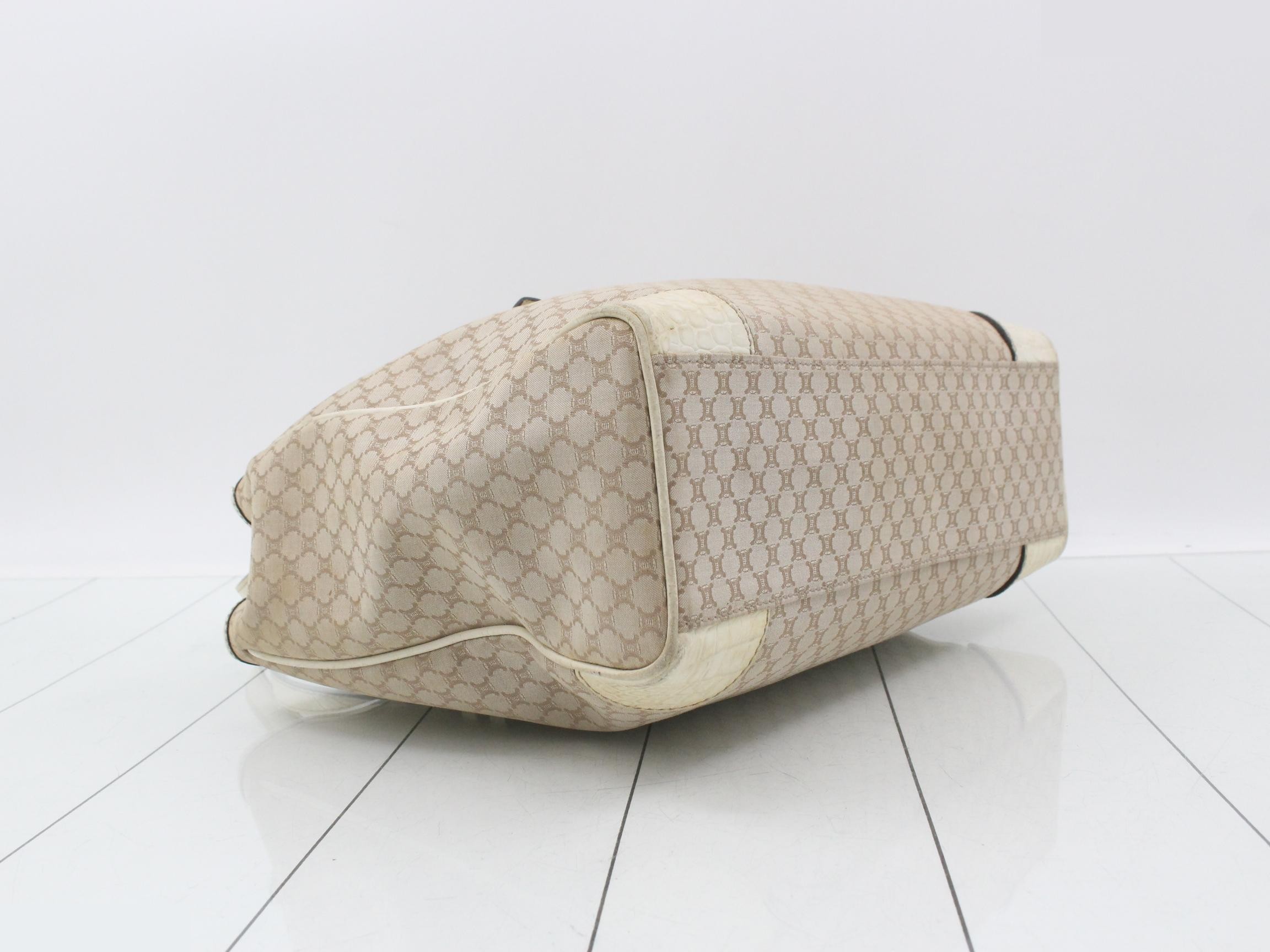 Crocodile tote bag/handbag — view 5