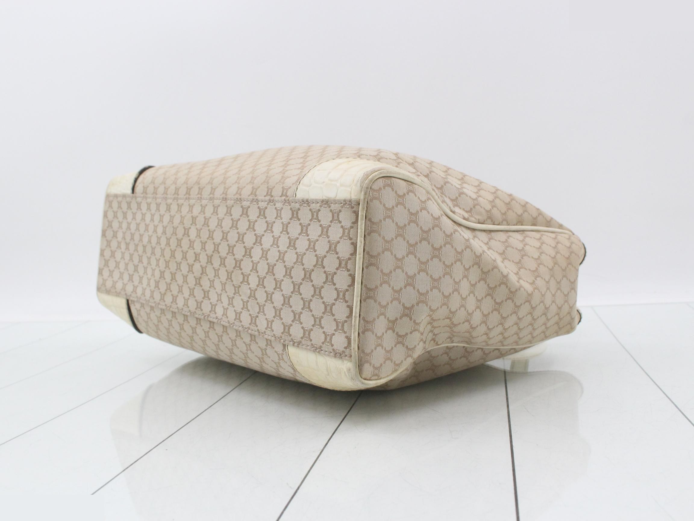 Crocodile tote bag/handbag — view 6