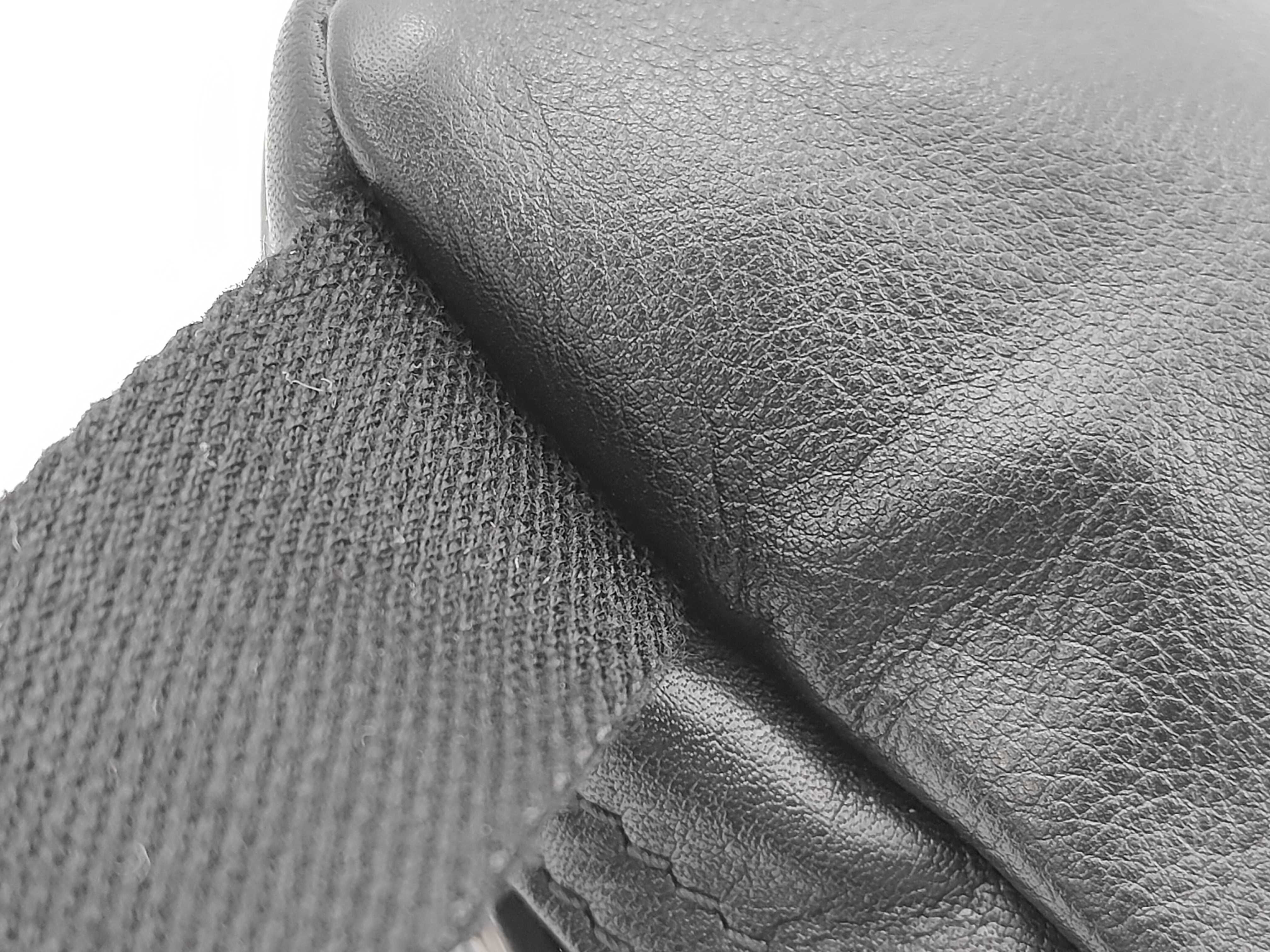 Intrecciato Waist Bag, Black Leather Bag — view 7