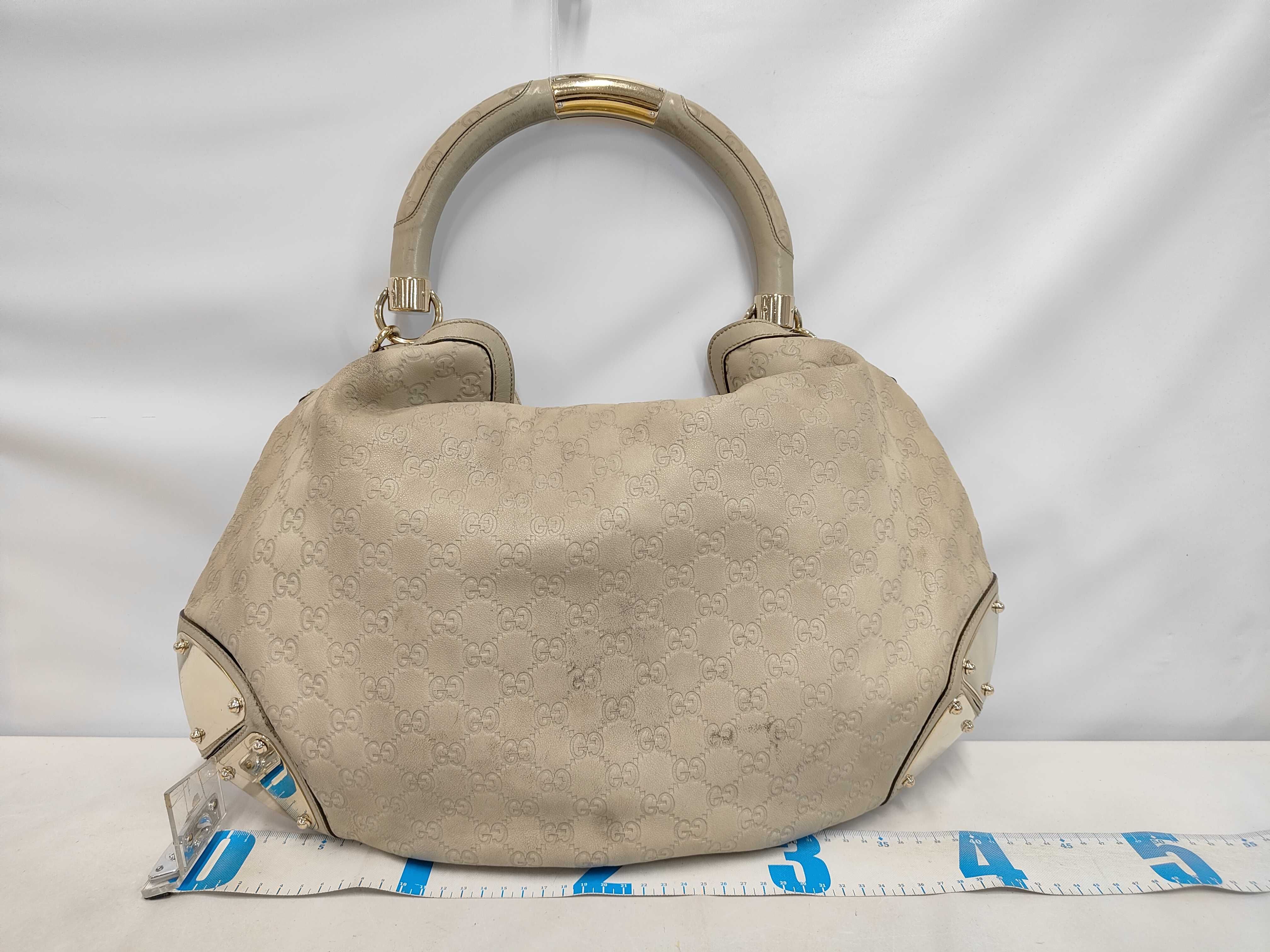 Guccissima Bamboo Handle Handbag — view 2